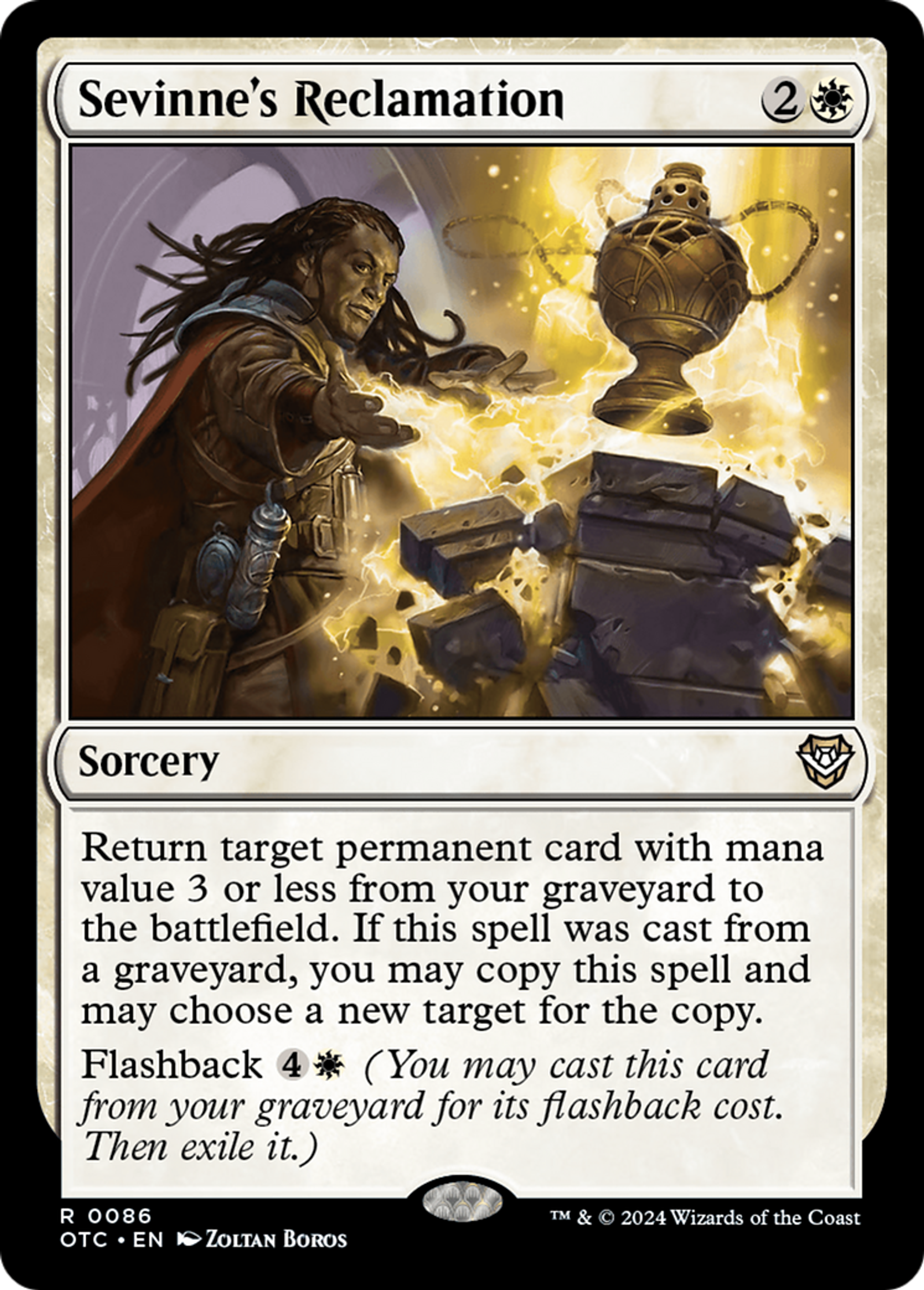 Réappropriation de Sevinne — Outlaws of Thunder Junction Commander — Magic: The Gathering