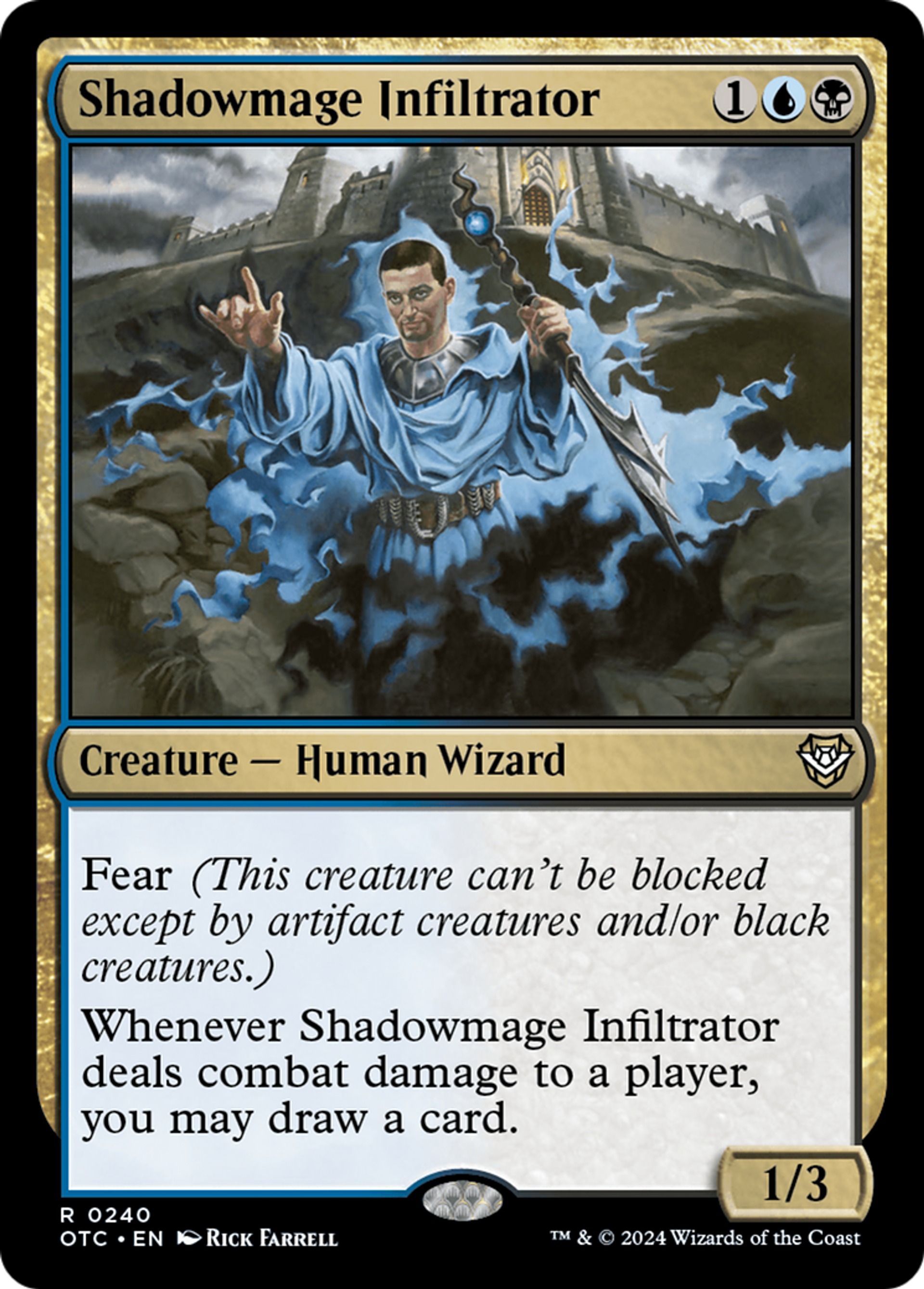 Infiltrateur ombremage — Outlaws of Thunder Junction Commander — Magic: The Gathering