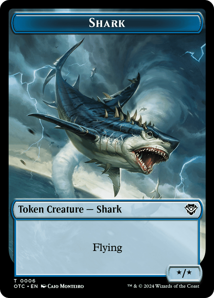Shark — Outlaws of Thunder Junction Commander — Magic: The Gathering