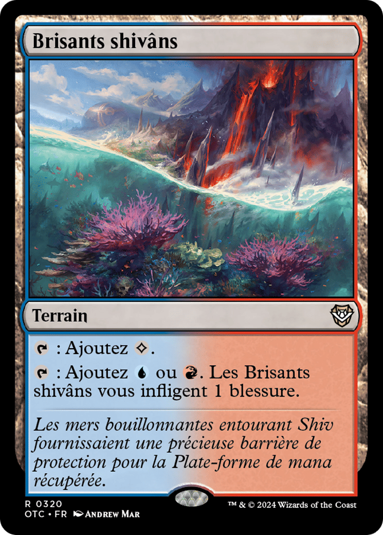 Brisants shivâns — Outlaws of Thunder Junction Commander — Magic: The Gathering
