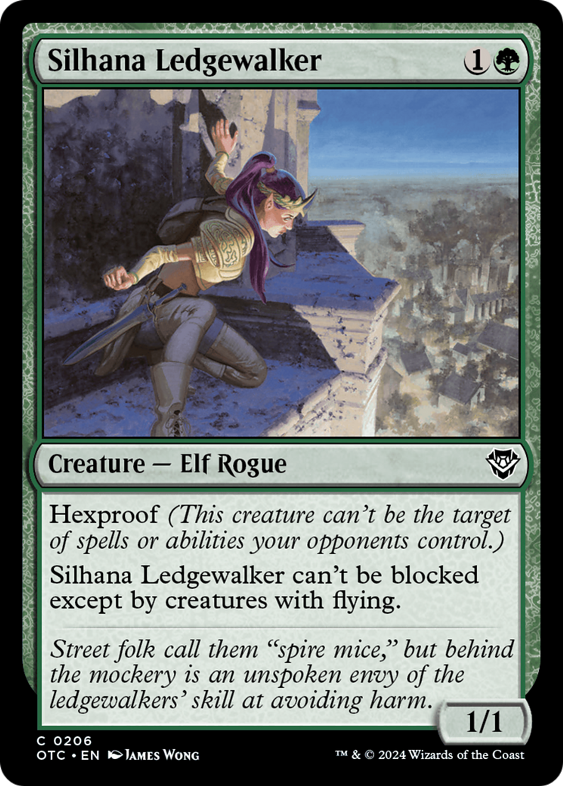 Marchesaillie silhana — Outlaws of Thunder Junction Commander — Magic: The Gathering