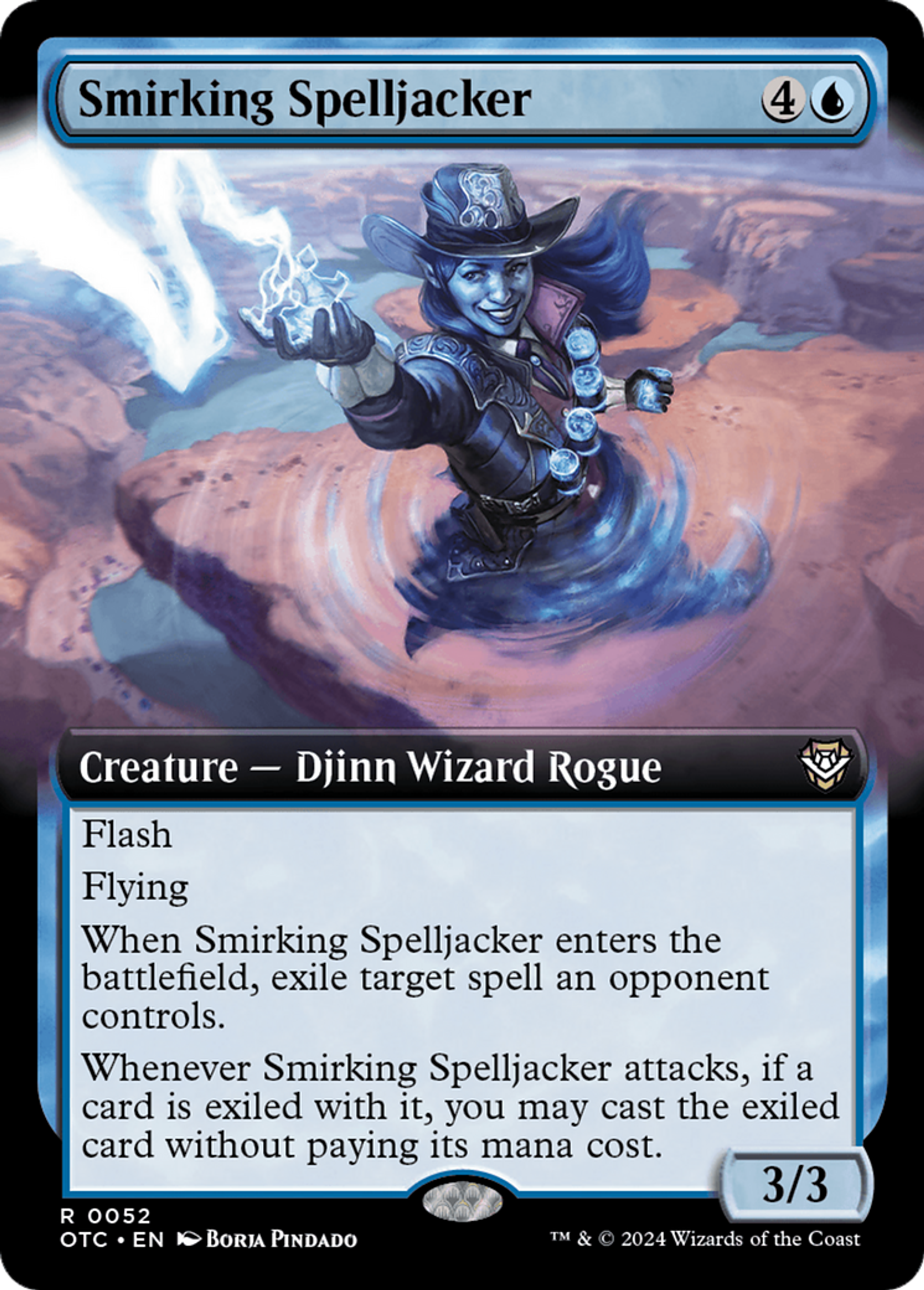 Détourneuse de sorts narquoise — Outlaws of Thunder Junction Commander — Magic: The Gathering