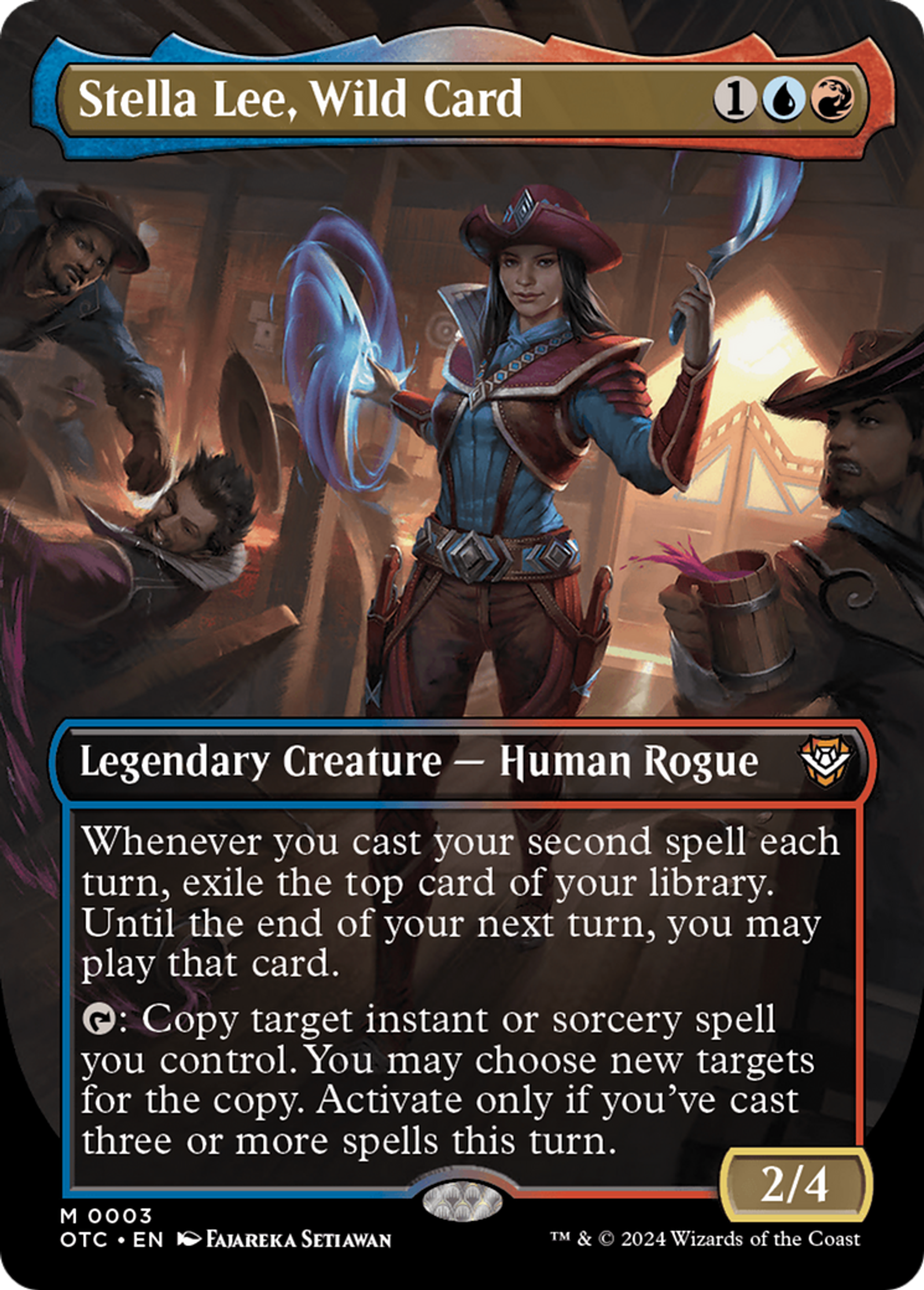 Stella Lee, Wild Card — Outlaws of Thunder Junction Commander — Magic: The Gathering
