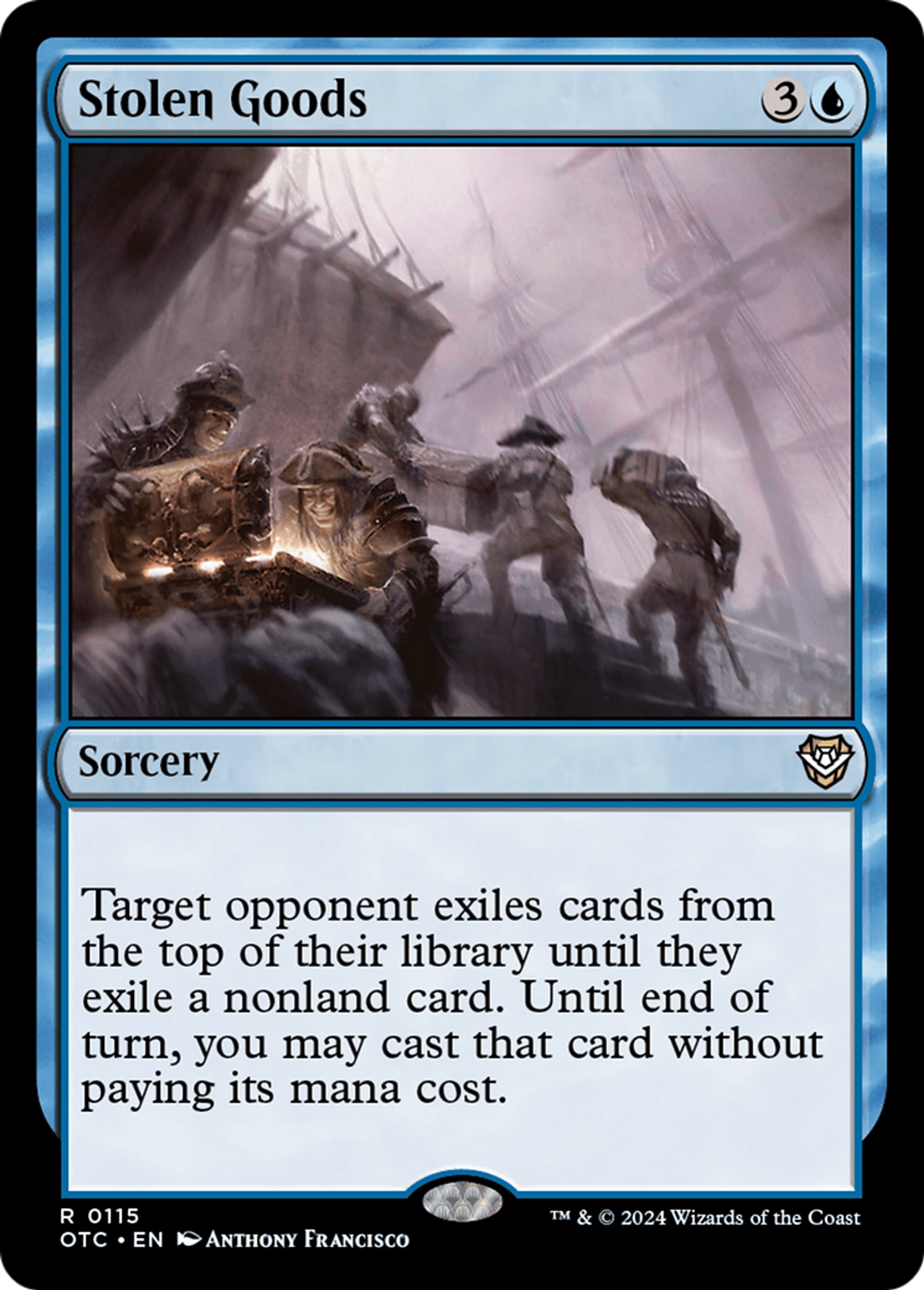 Marchandises volées — Outlaws of Thunder Junction Commander — Magic: The Gathering
