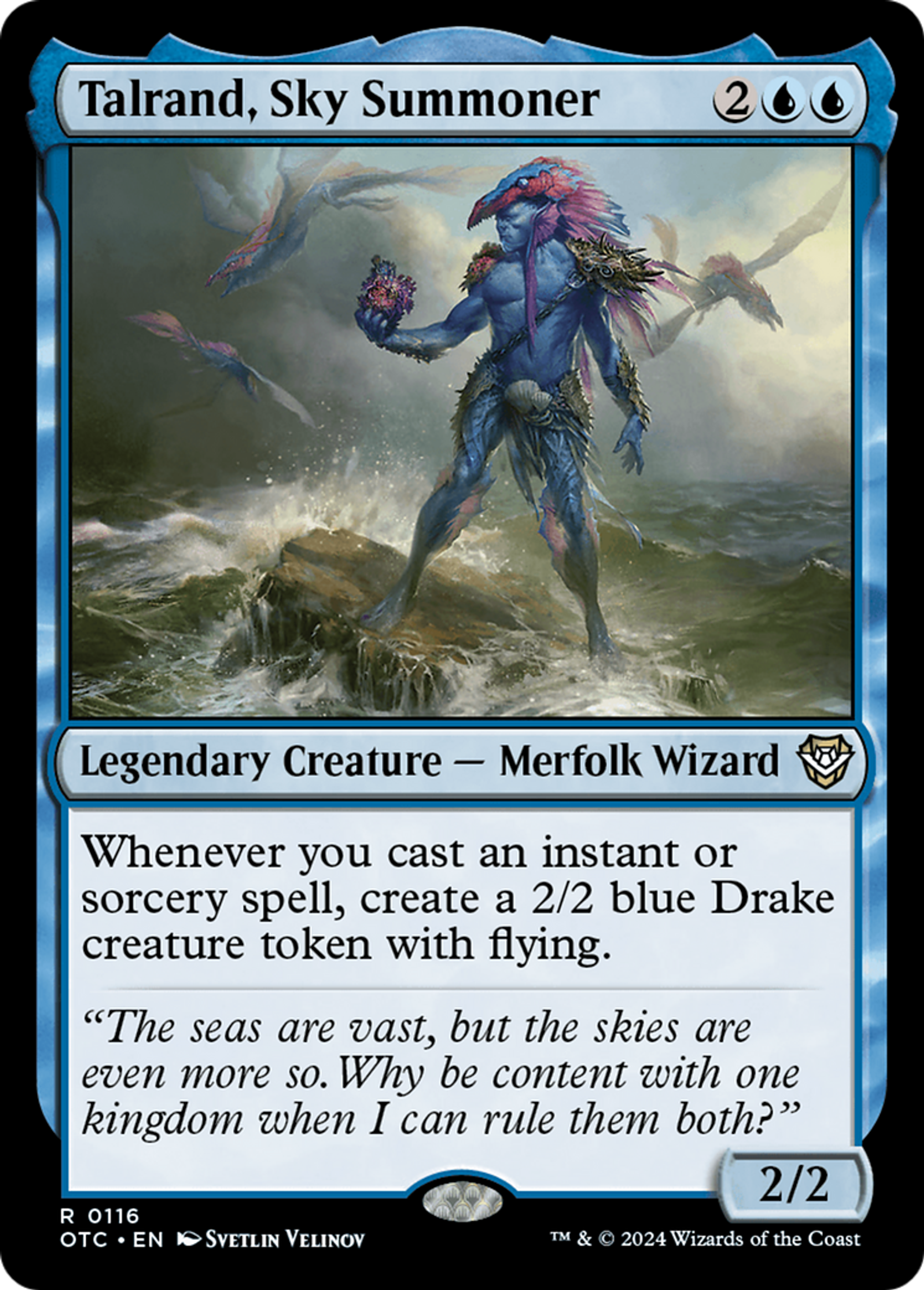 Talrand, invocateur céleste — Outlaws of Thunder Junction Commander — Magic: The Gathering
