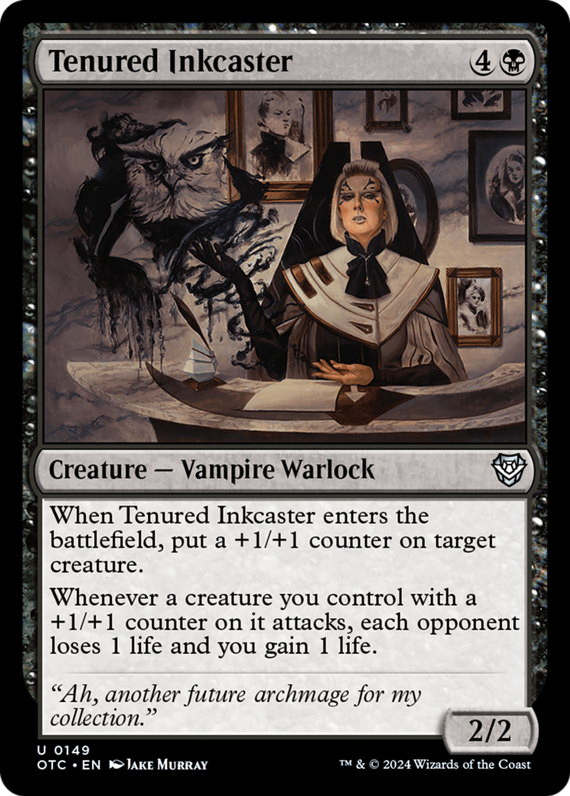 Lanceuse d'encre titulaire — Outlaws of Thunder Junction Commander — Magic: The Gathering