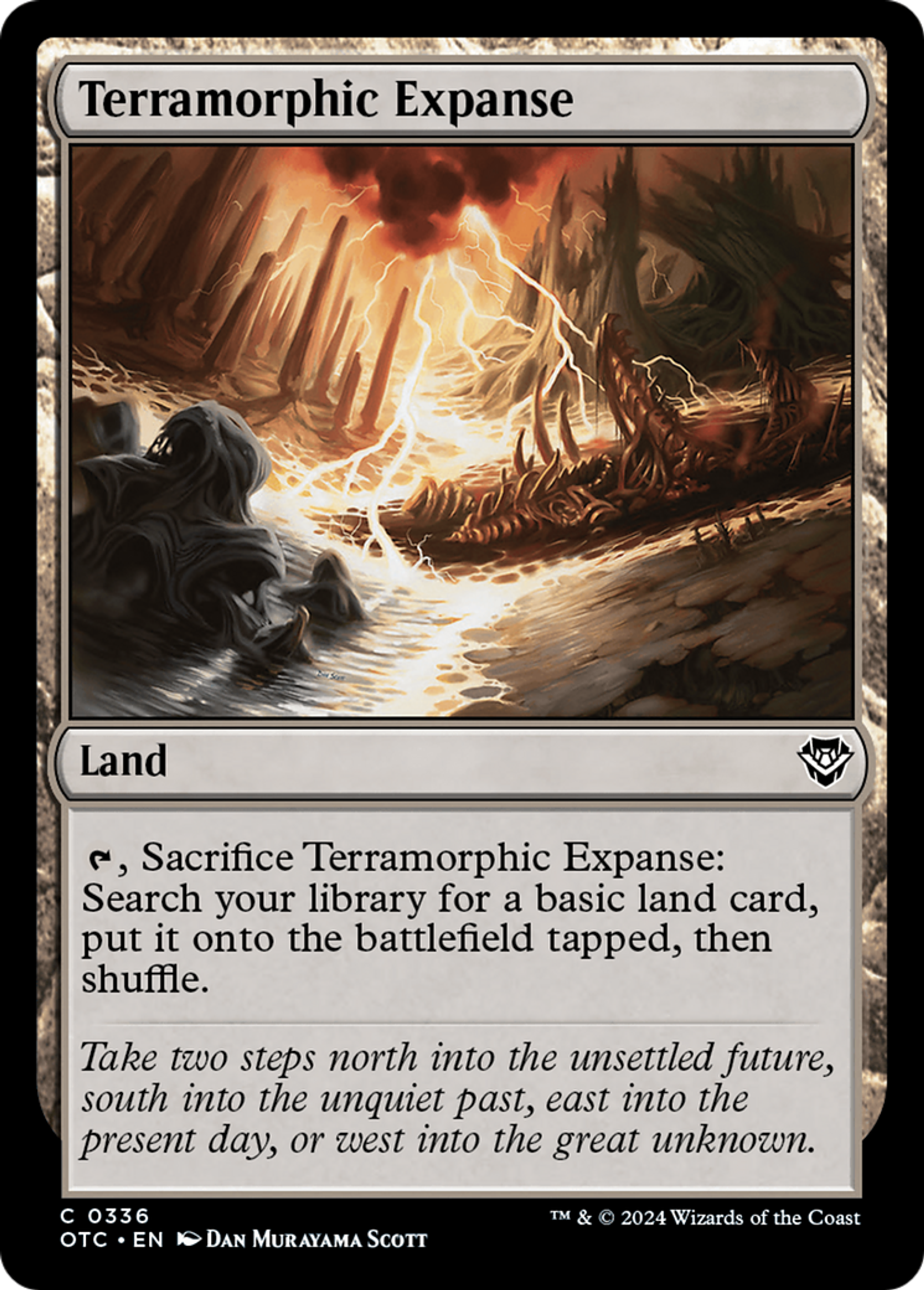 Terramorphic Expanse — Outlaws of Thunder Junction Commander — Magic: The Gathering