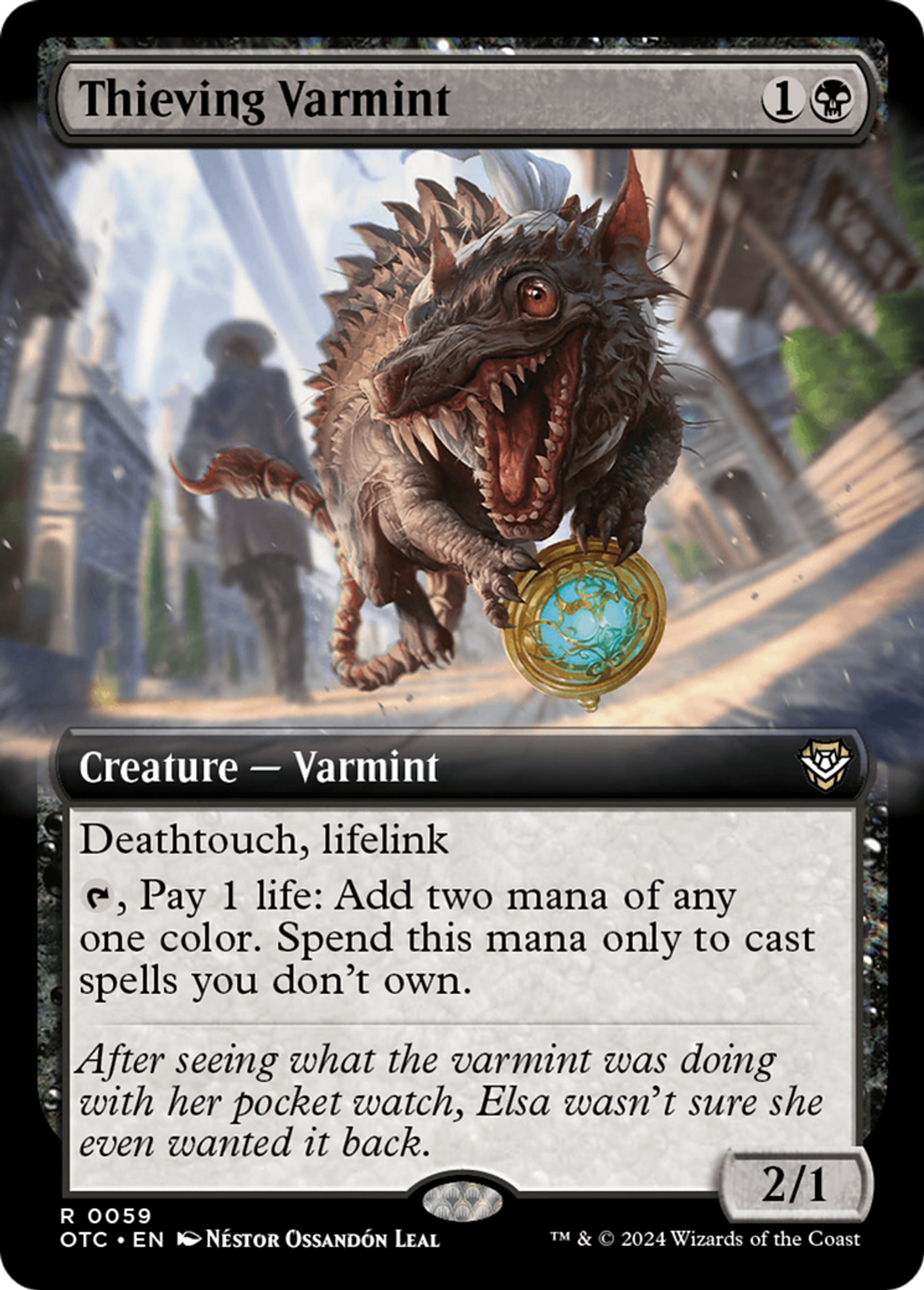 Vermine voleuse — Outlaws of Thunder Junction Commander — Magic: The Gathering