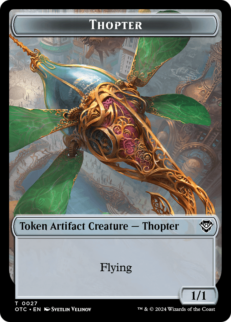 Thopter — Outlaws of Thunder Junction Commander — Magic: The Gathering