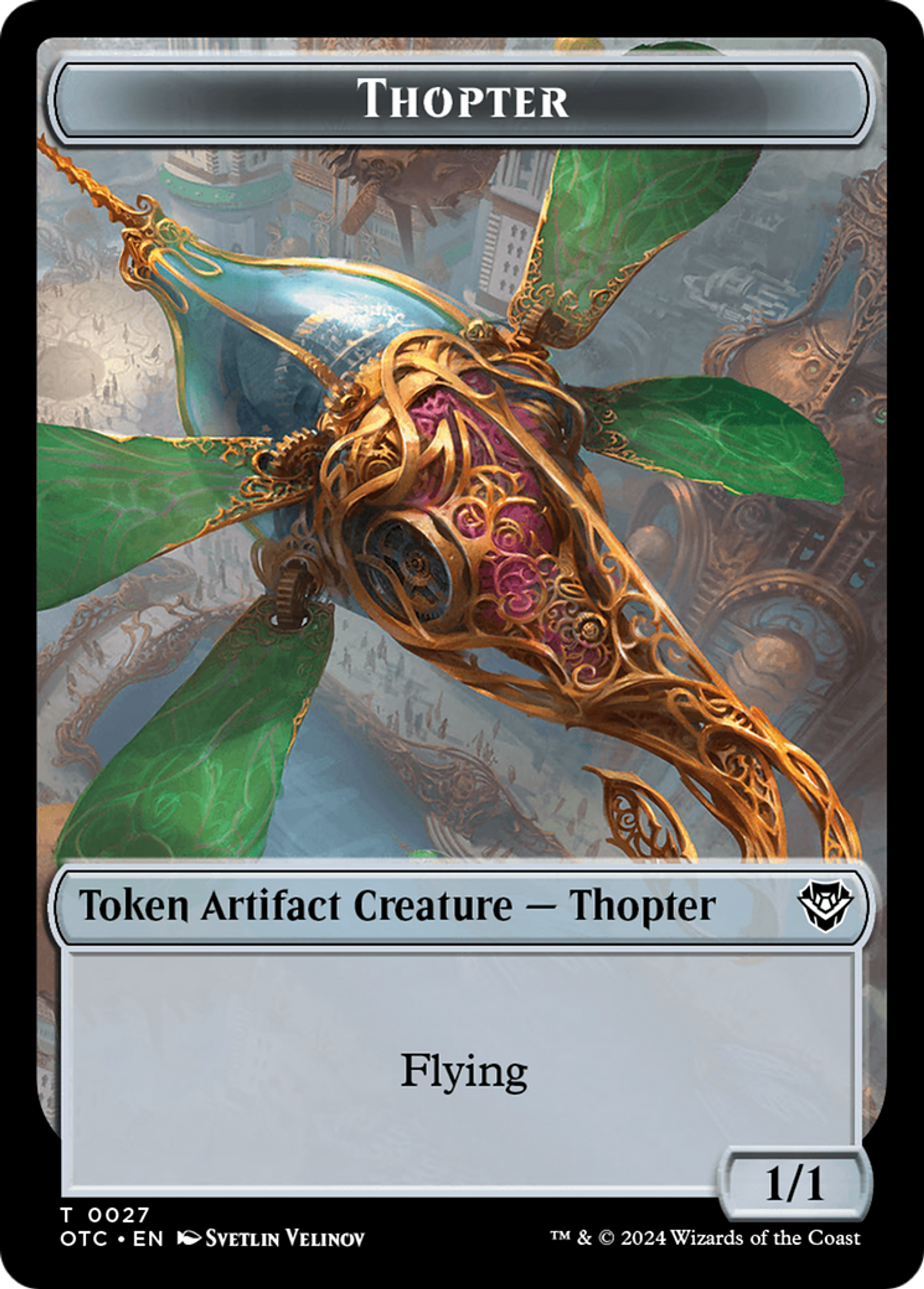 Thopter — Outlaws of Thunder Junction Commander — Magic: The Gathering