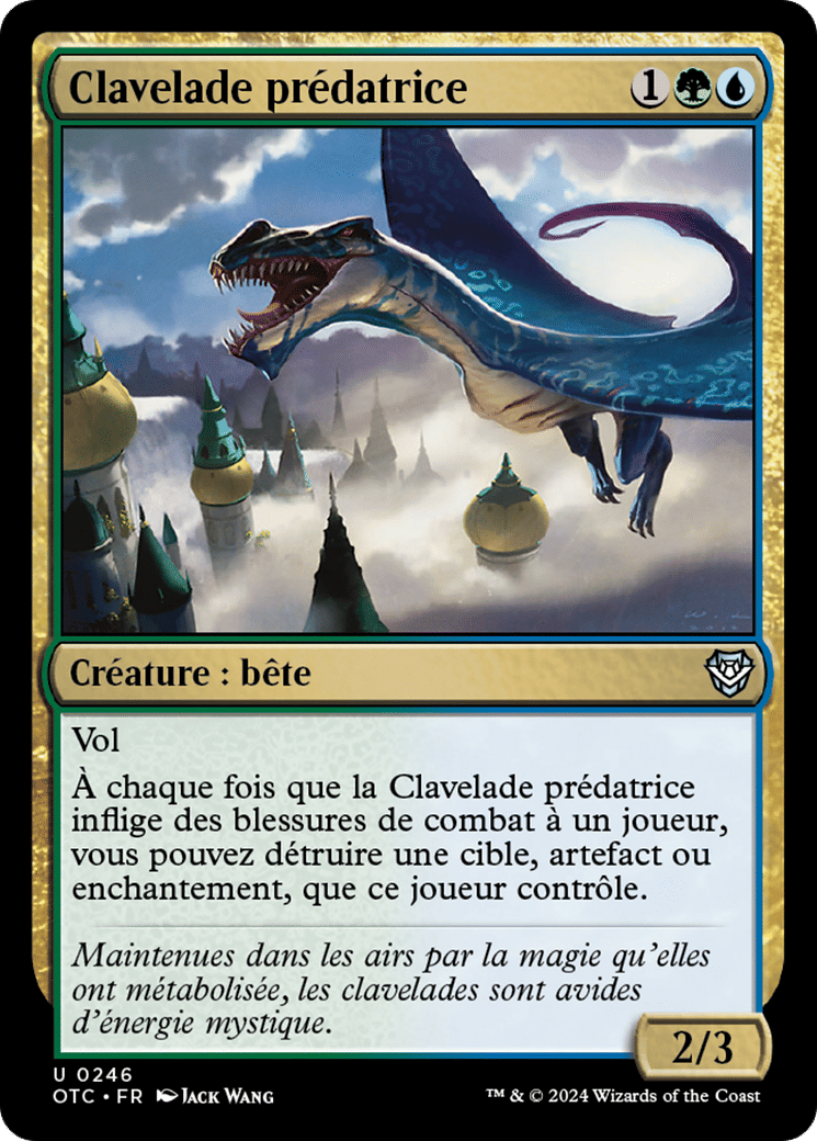 Clavelade prédatrice — Outlaws of Thunder Junction Commander — Magic: The Gathering