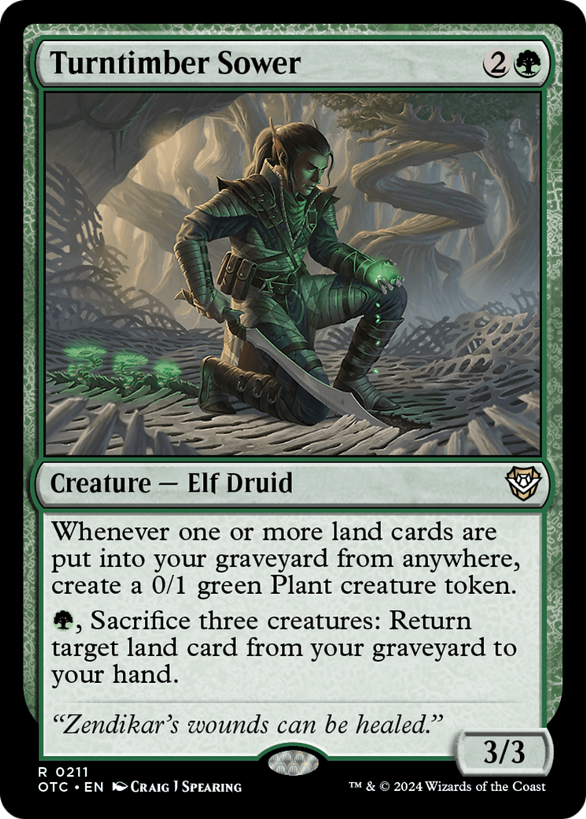 Semeur de Tournebois — Outlaws of Thunder Junction Commander — Magic: The Gathering