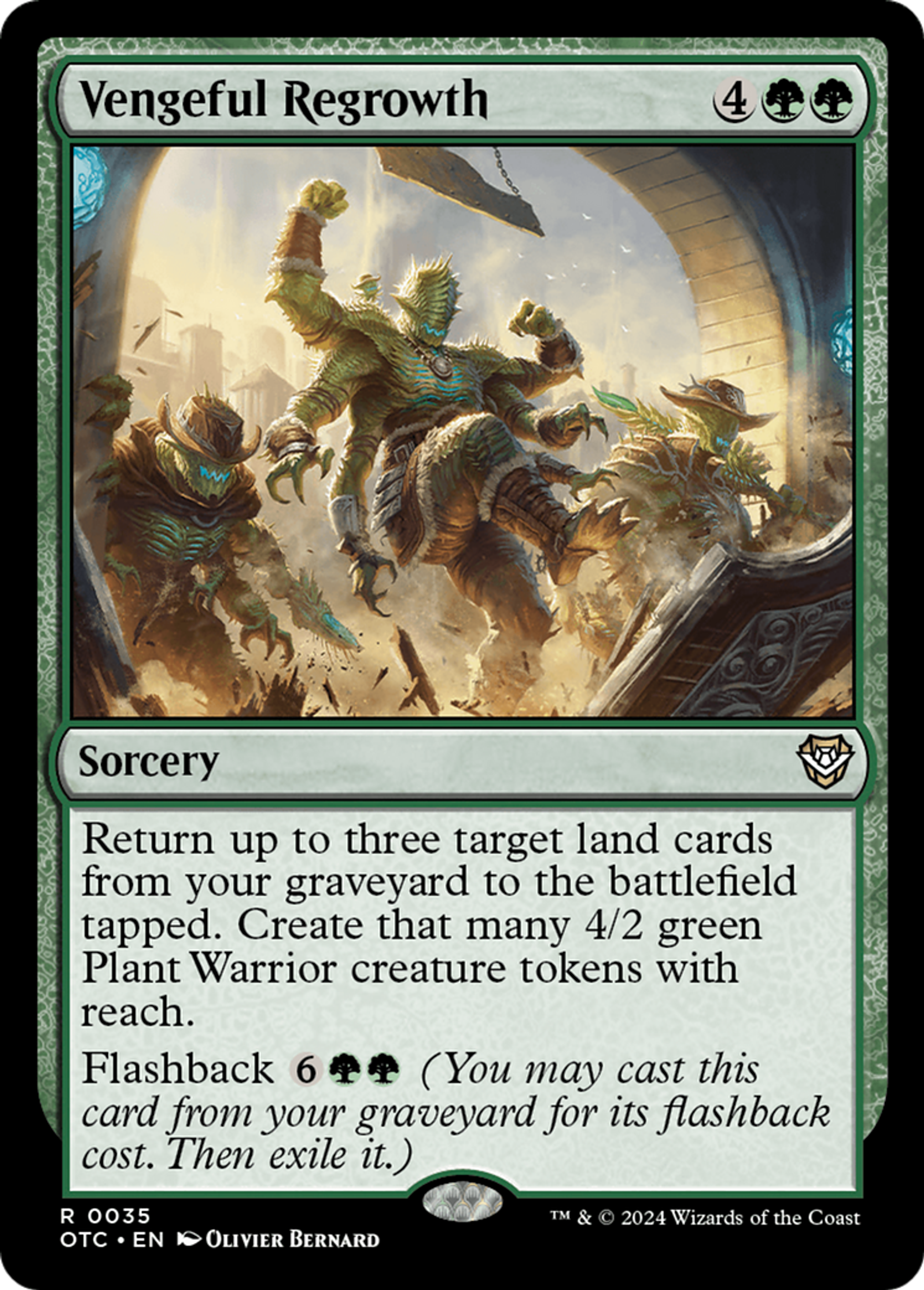 Recroissance vengeresse — Outlaws of Thunder Junction Commander — Magic: The Gathering