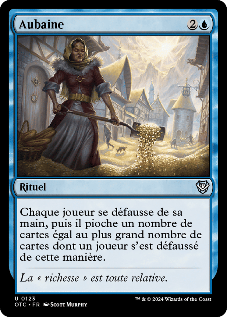 Aubaine — Outlaws of Thunder Junction Commander — Magic: The Gathering