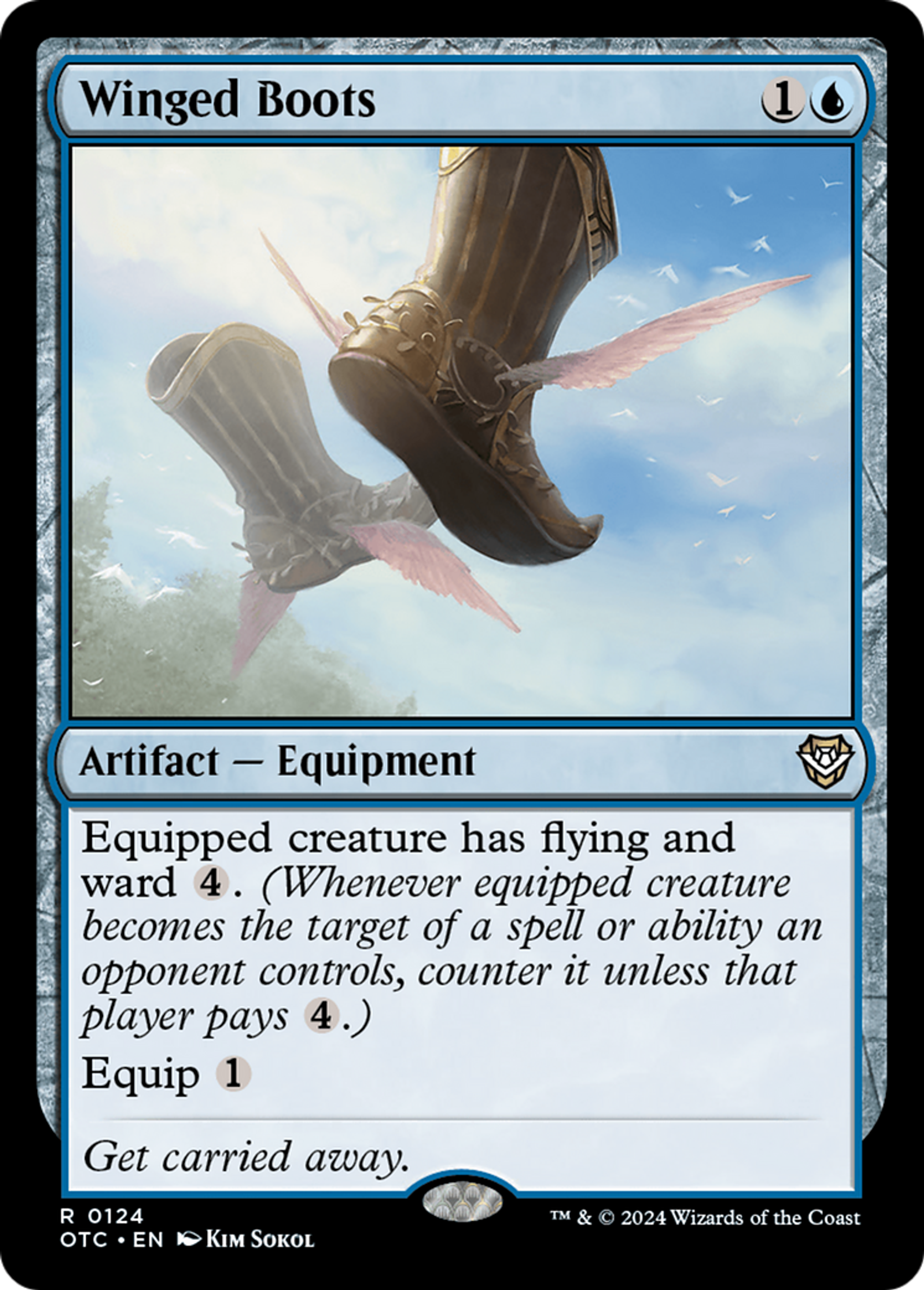Bottes ailées — Outlaws of Thunder Junction Commander — Magic: The Gathering