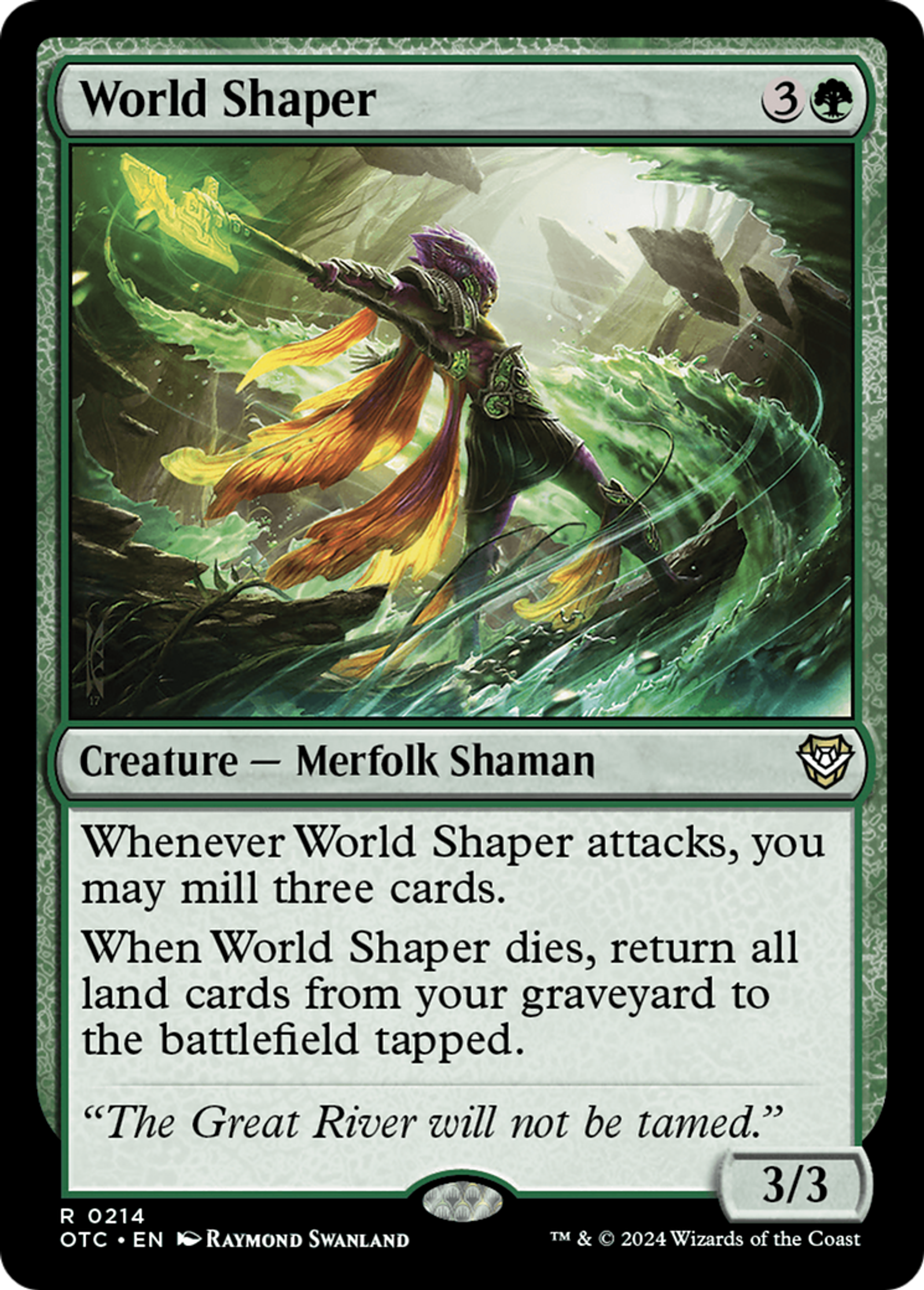 Modeleur de monde — Outlaws of Thunder Junction Commander — Magic: The Gathering