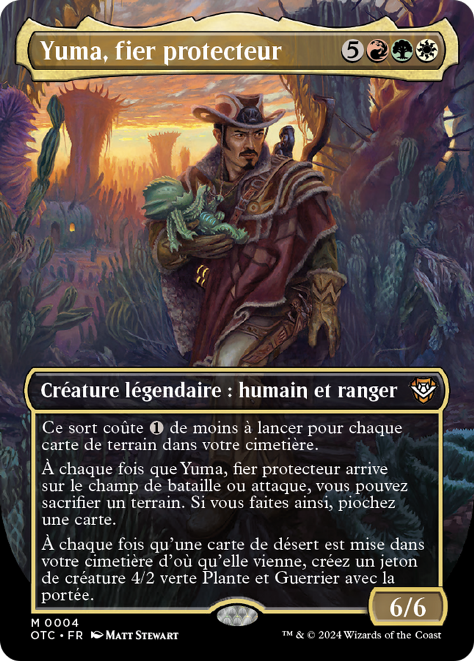 Yuma, fier protecteur — Outlaws of Thunder Junction Commander — Magic: The Gathering