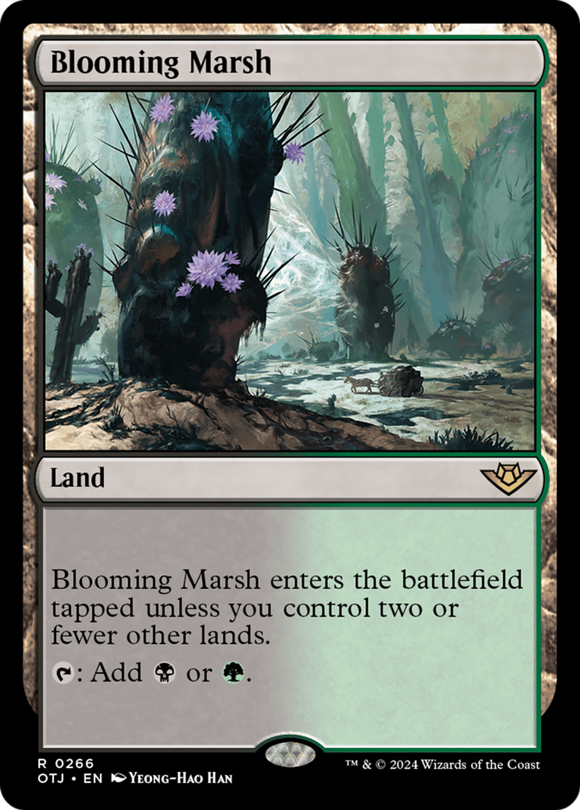 Blooming Marsh — Outlaws of Thunder Junction — Magic: The Gathering