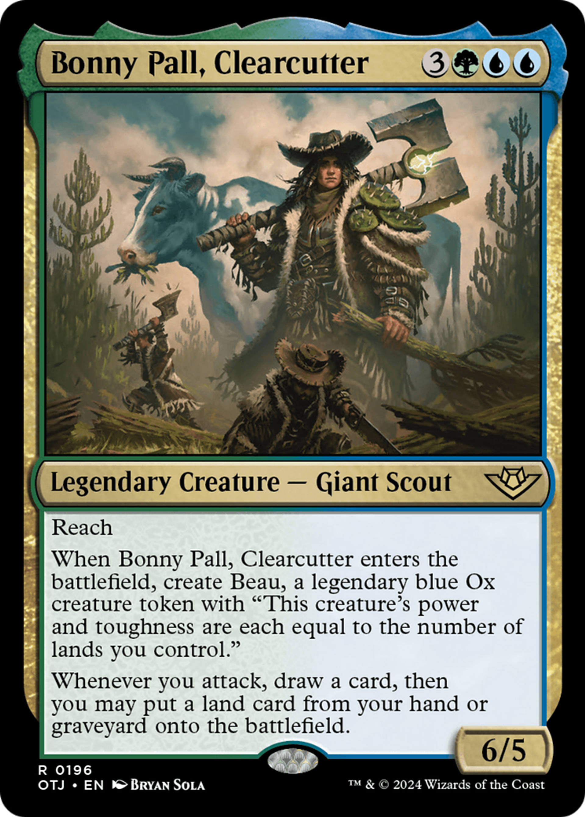 Bonny Pall, Clearcutter — Outlaws of Thunder Junction — Magic: The Gathering