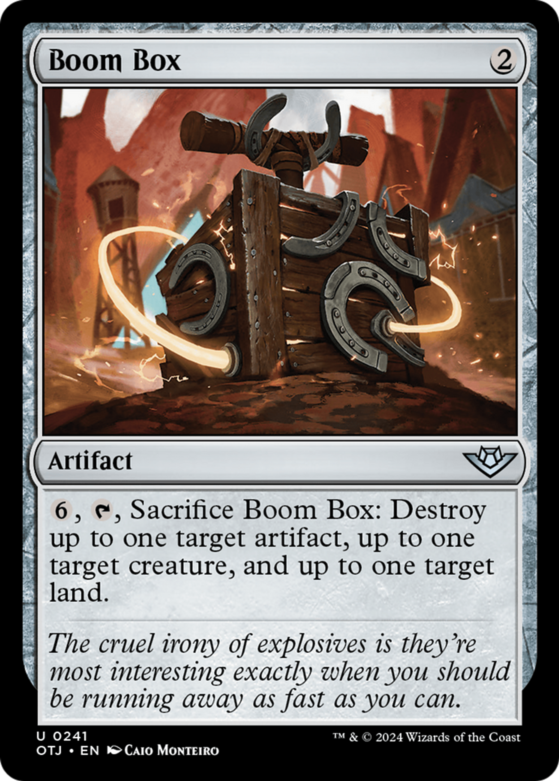 Boîte explosive — Outlaws of Thunder Junction — Magic: The Gathering