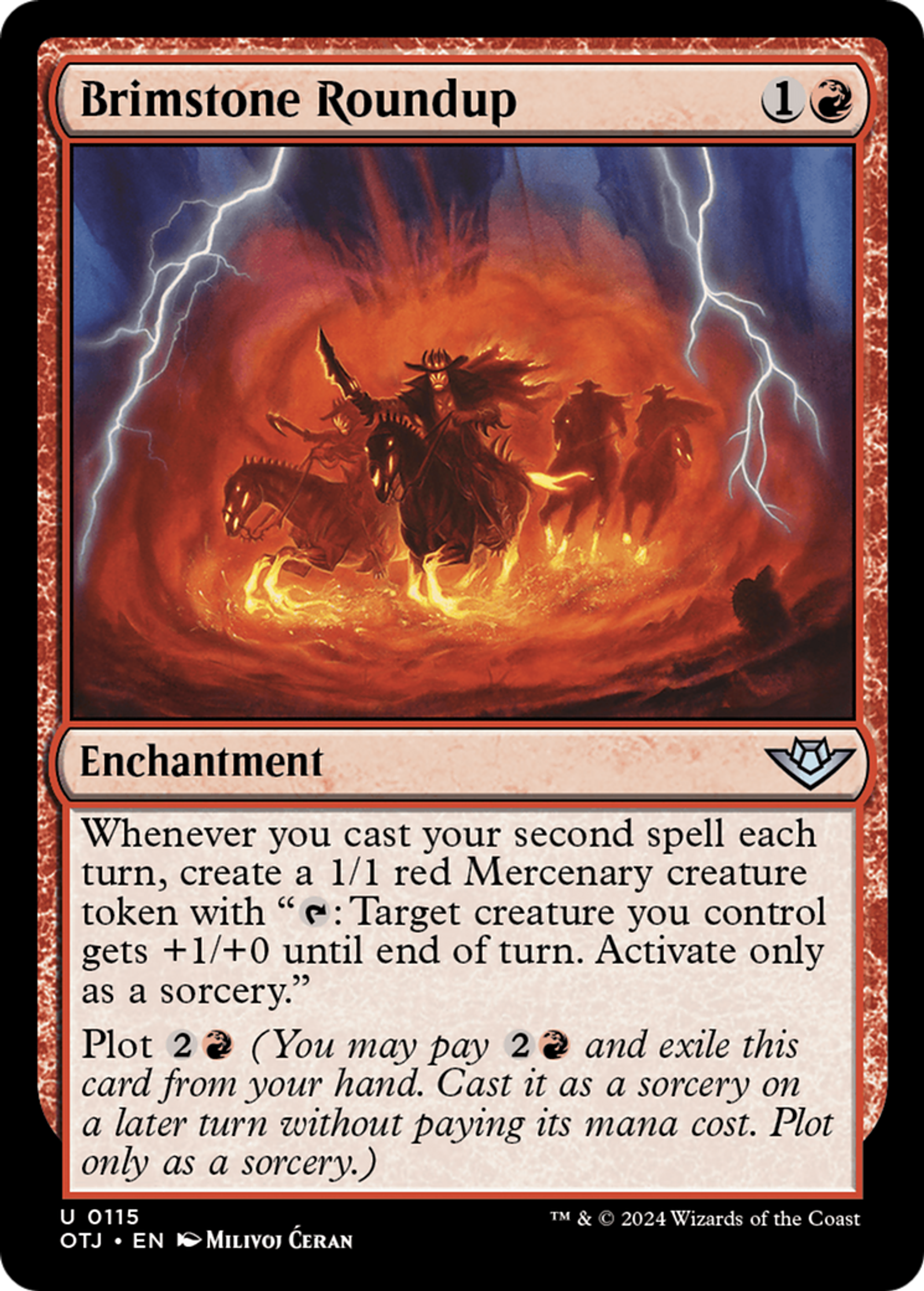 Brimstone Roundup — Outlaws of Thunder Junction — Magic: The Gathering