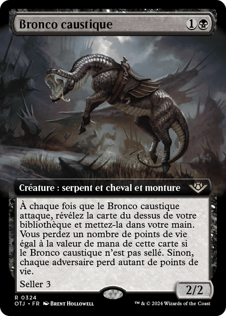 Bronco caustique — Outlaws of Thunder Junction — Magic: The Gathering