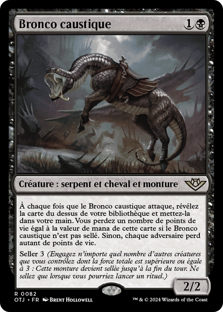 Bronco caustique — Outlaws of Thunder Junction — Magic: The Gathering