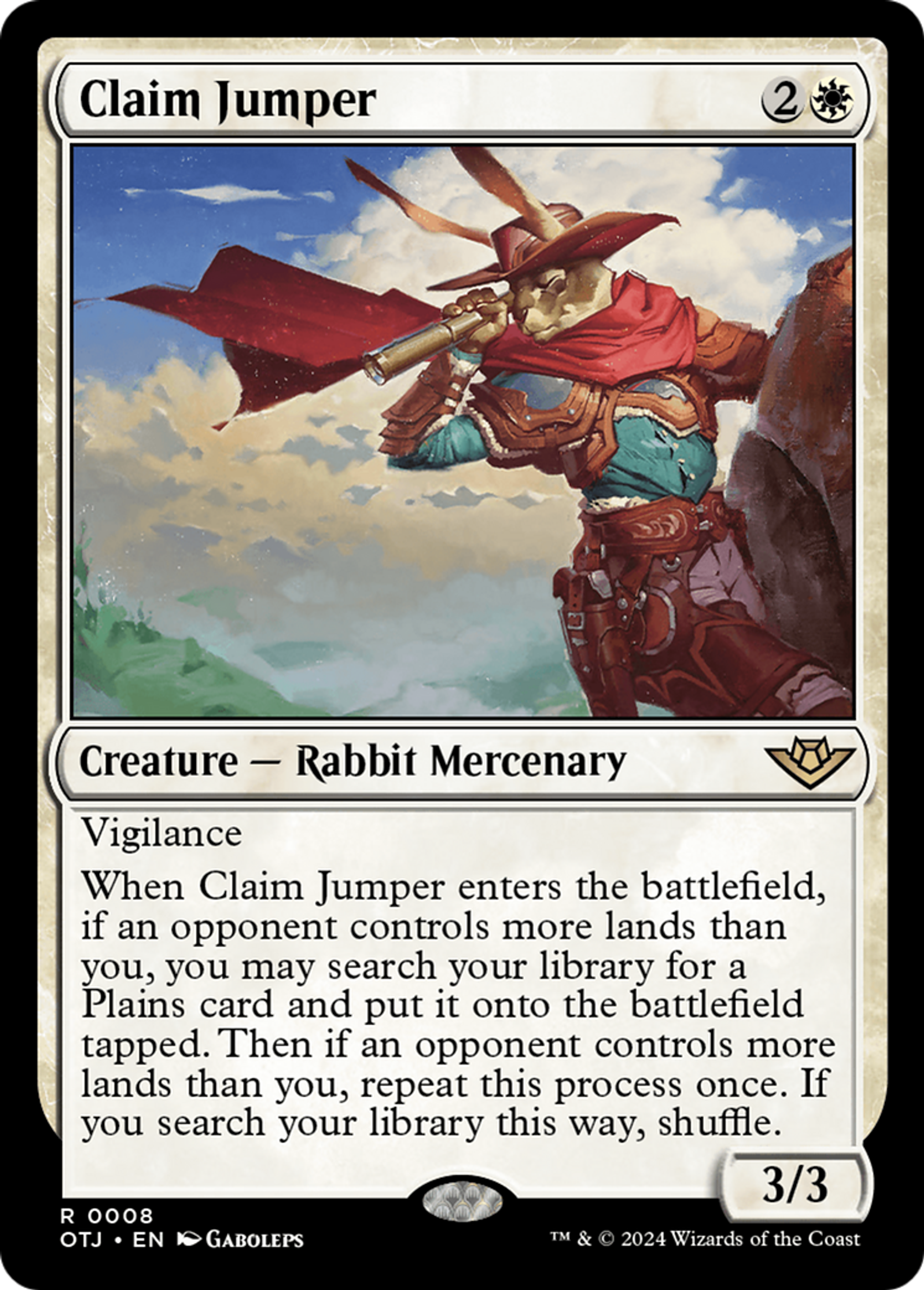 Voleur de concession — Outlaws of Thunder Junction — Magic: The Gathering