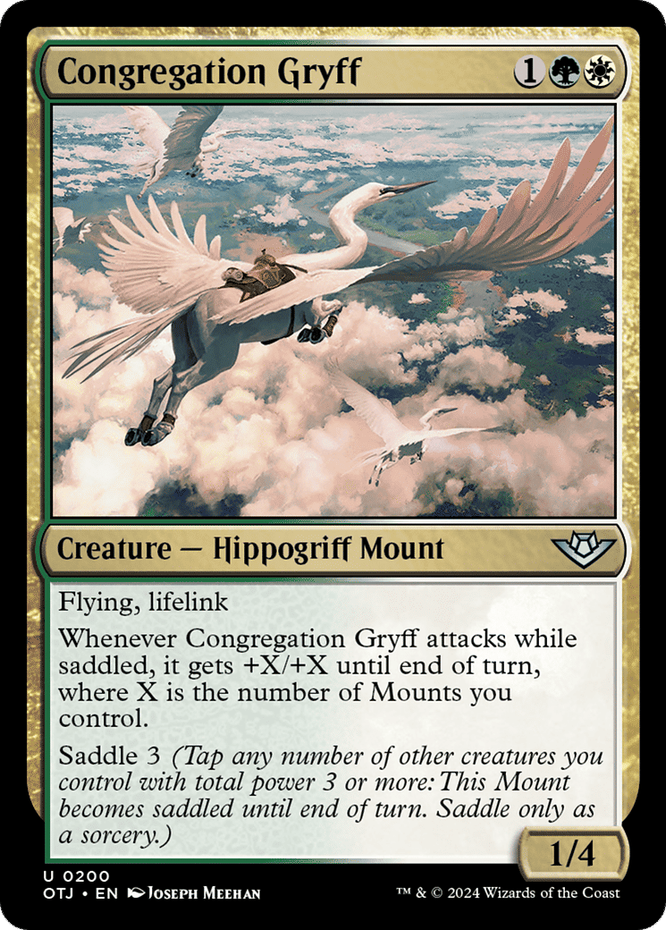 Congregation Gryff — Outlaws of Thunder Junction — Magic: The Gathering