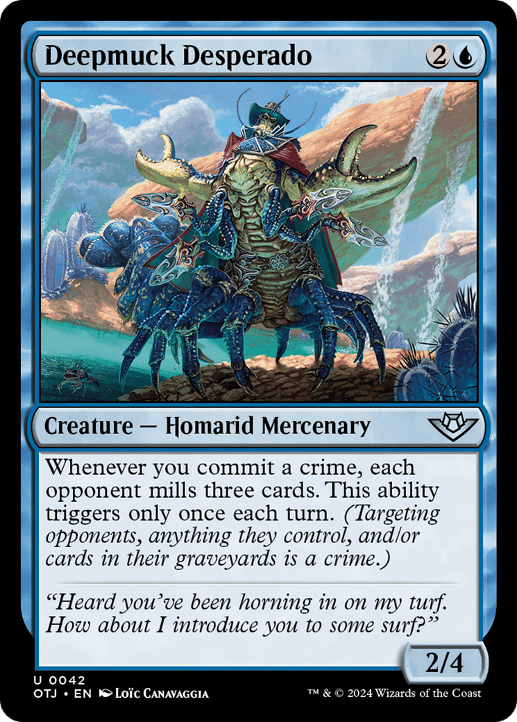 Deepmuck Desperado — Outlaws of Thunder Junction — Magic: The Gathering