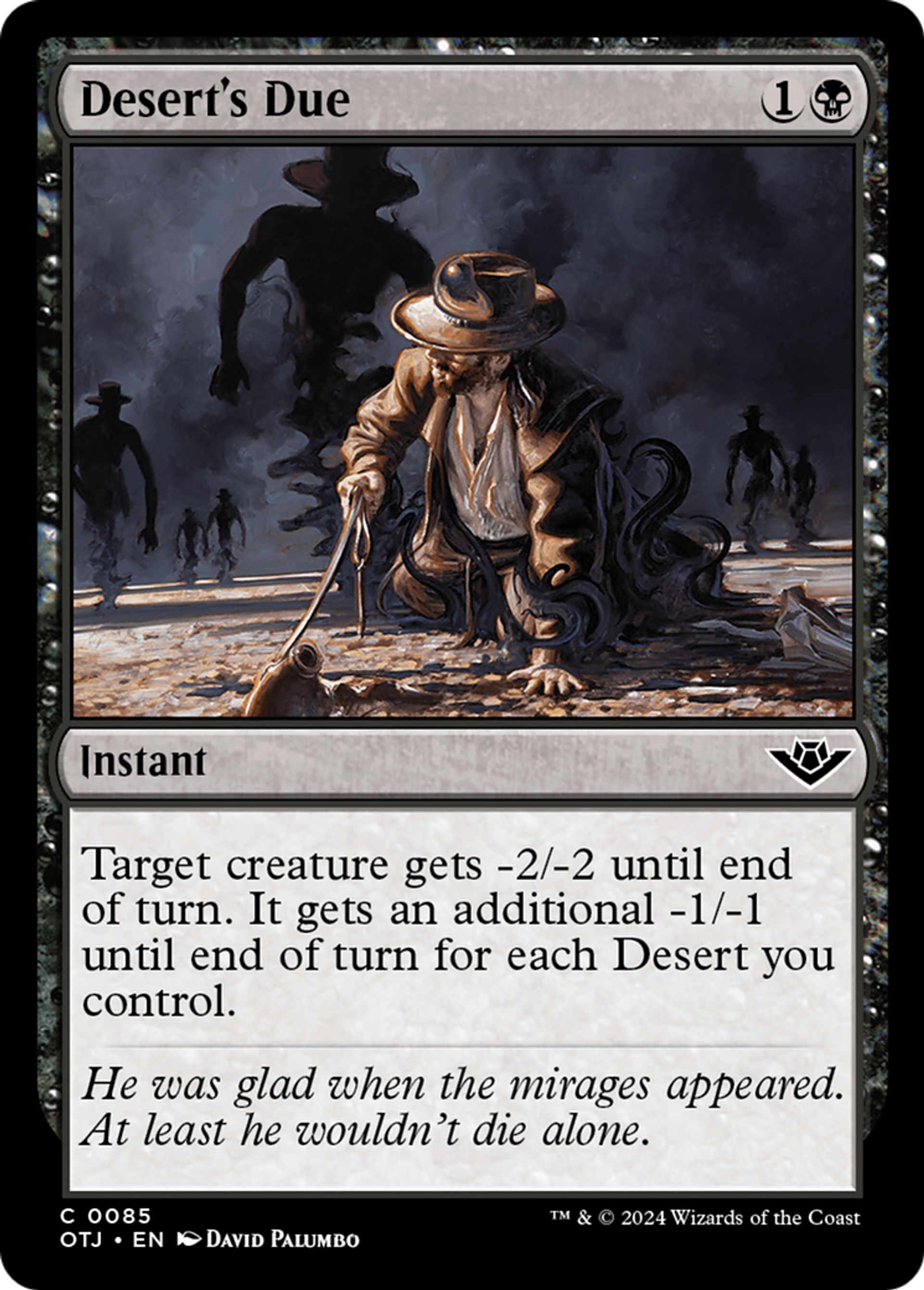Dette du désert — Outlaws of Thunder Junction — Magic: The Gathering