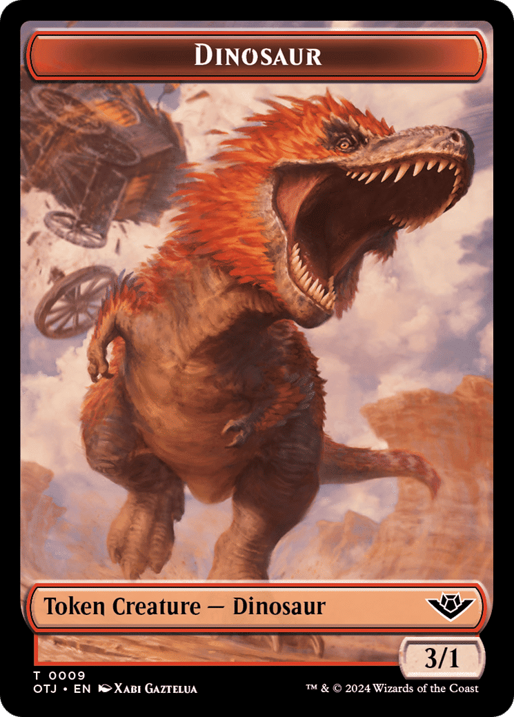 Dinosaur — Outlaws of Thunder Junction — Magic: The Gathering