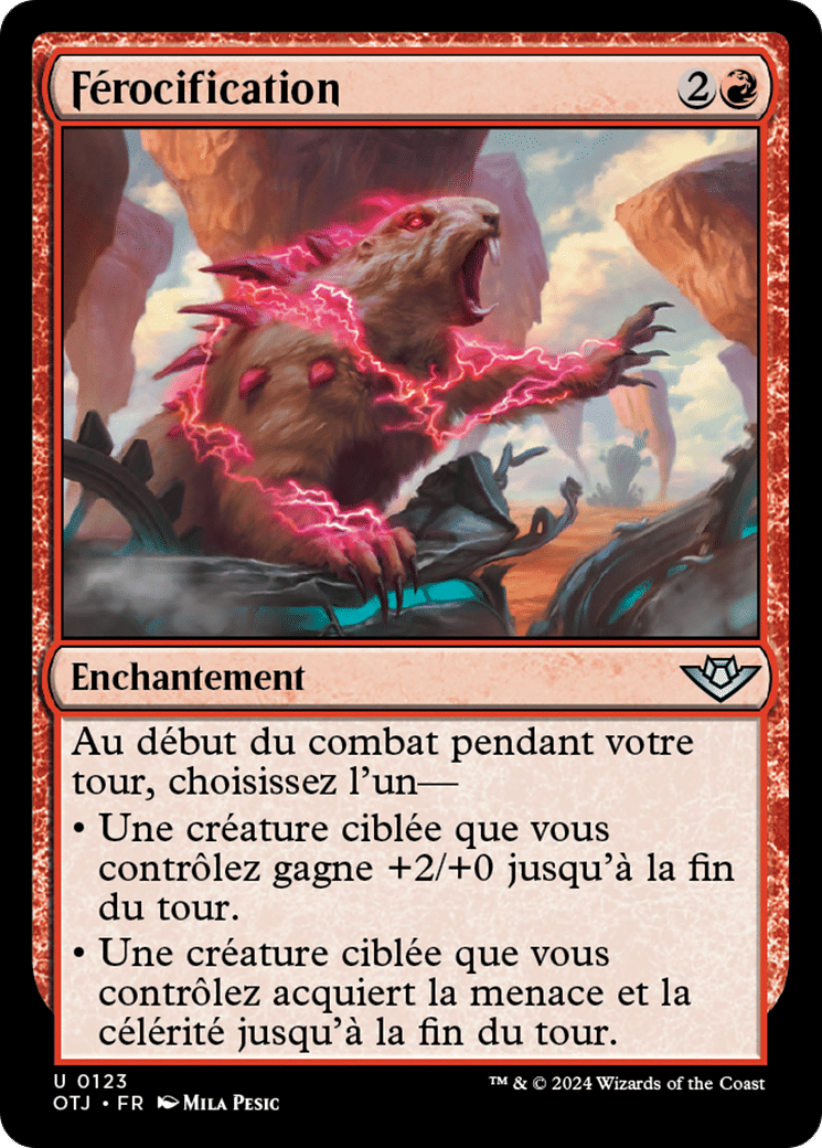 Férocification — Outlaws of Thunder Junction — Magic: The Gathering