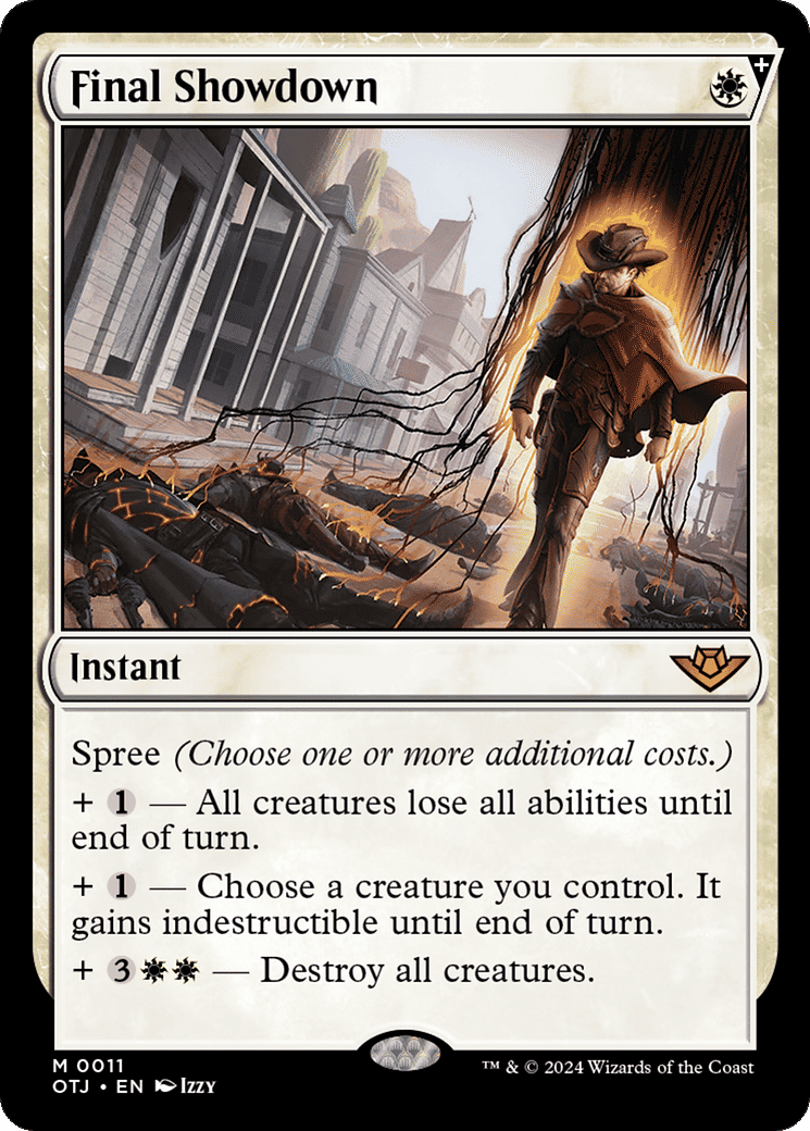 Final Showdown — Outlaws of Thunder Junction — Magic: The Gathering