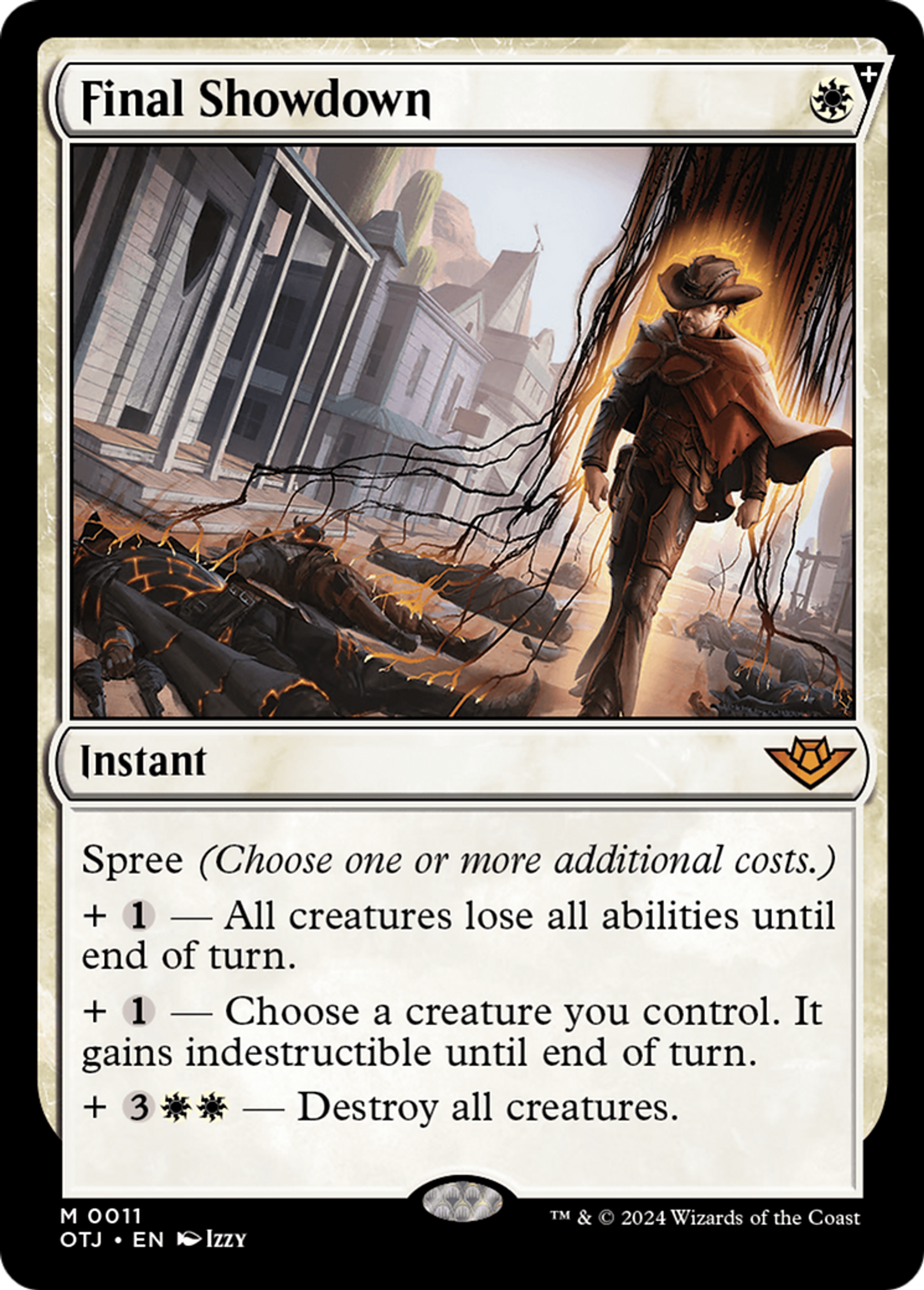Affrontement final — Outlaws of Thunder Junction — Magic: The Gathering