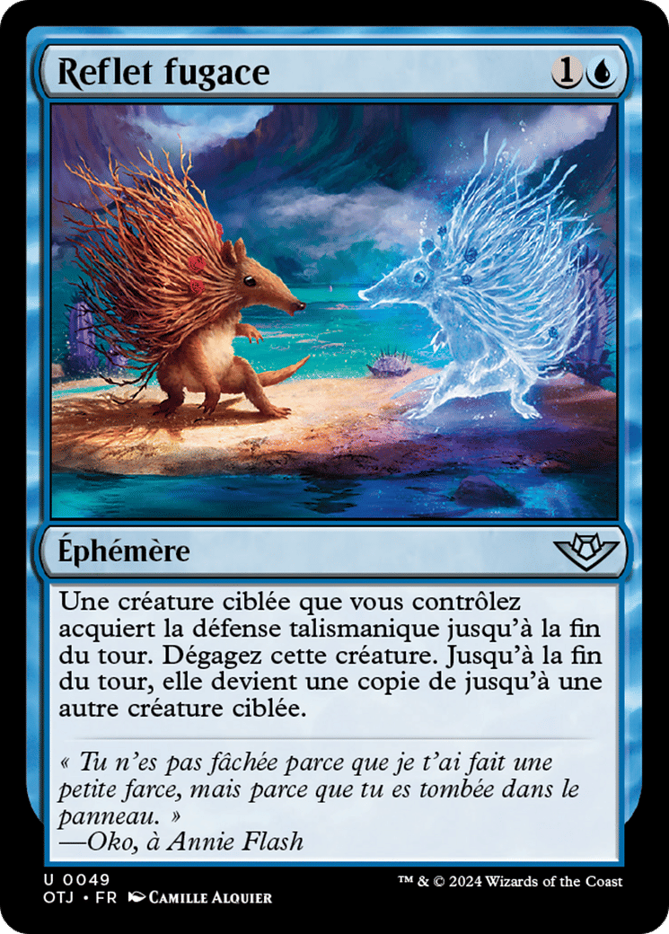 Reflet fugace — Outlaws of Thunder Junction — Magic: The Gathering