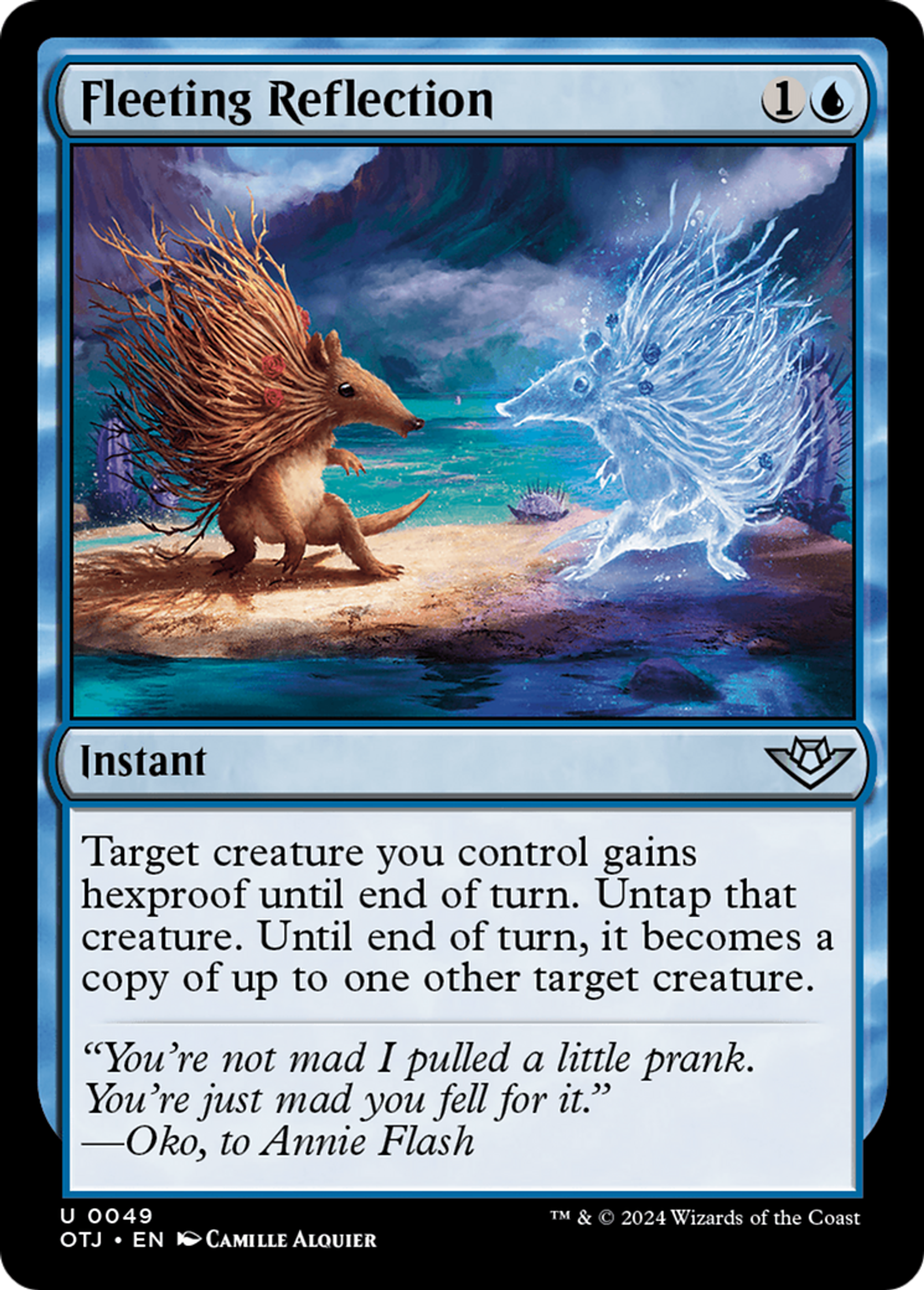 Reflet fugace — Outlaws of Thunder Junction — Magic: The Gathering