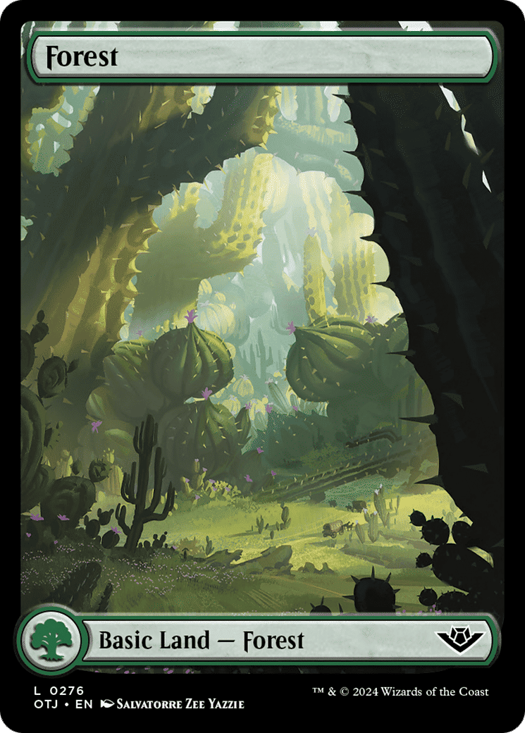 Forest — Outlaws of Thunder Junction — Magic: The Gathering
