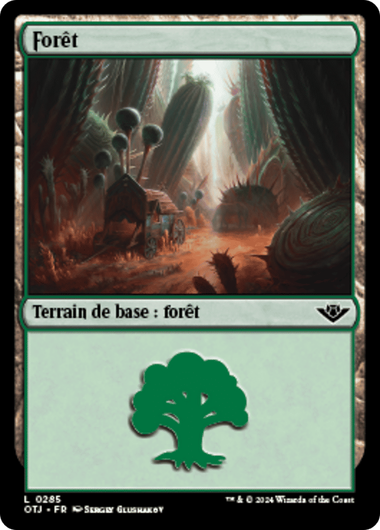 Forêt — Outlaws of Thunder Junction — Magic: The Gathering