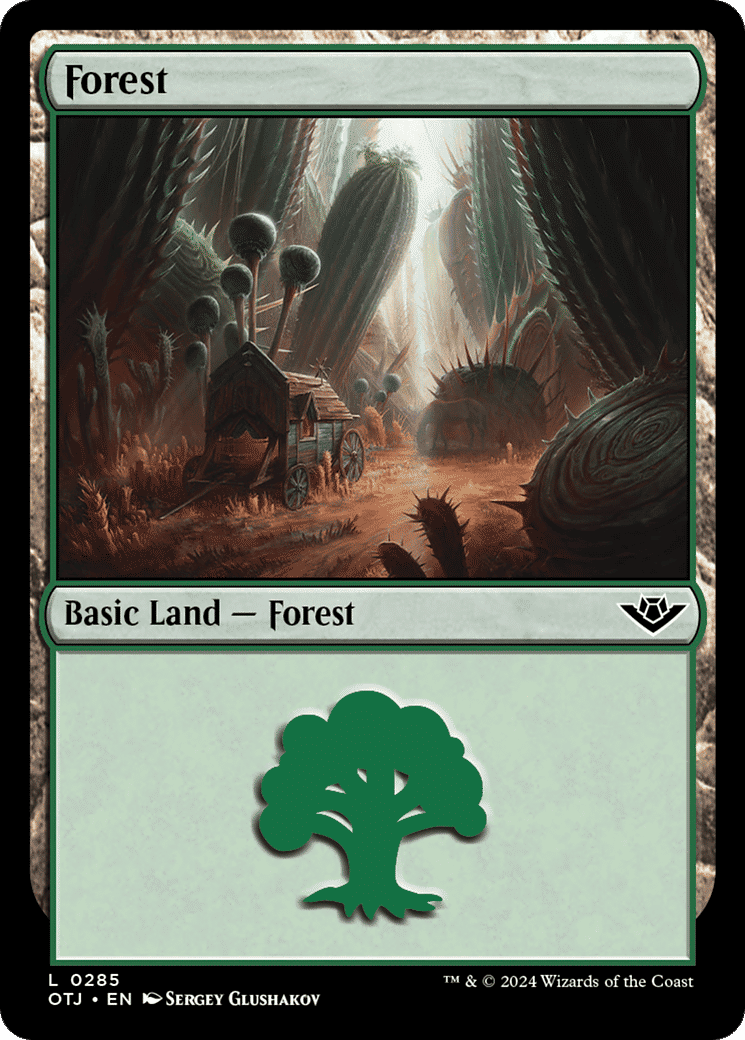 Forest — Outlaws of Thunder Junction — Magic: The Gathering