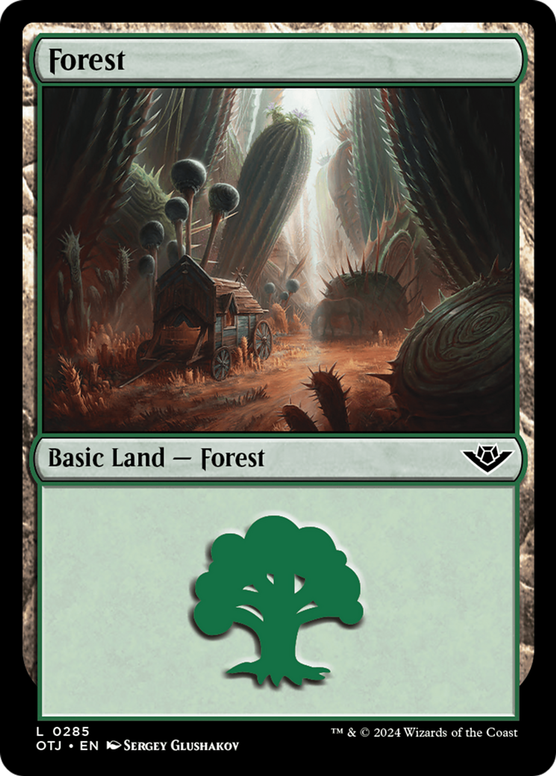Forest — Outlaws of Thunder Junction — Magic: The Gathering