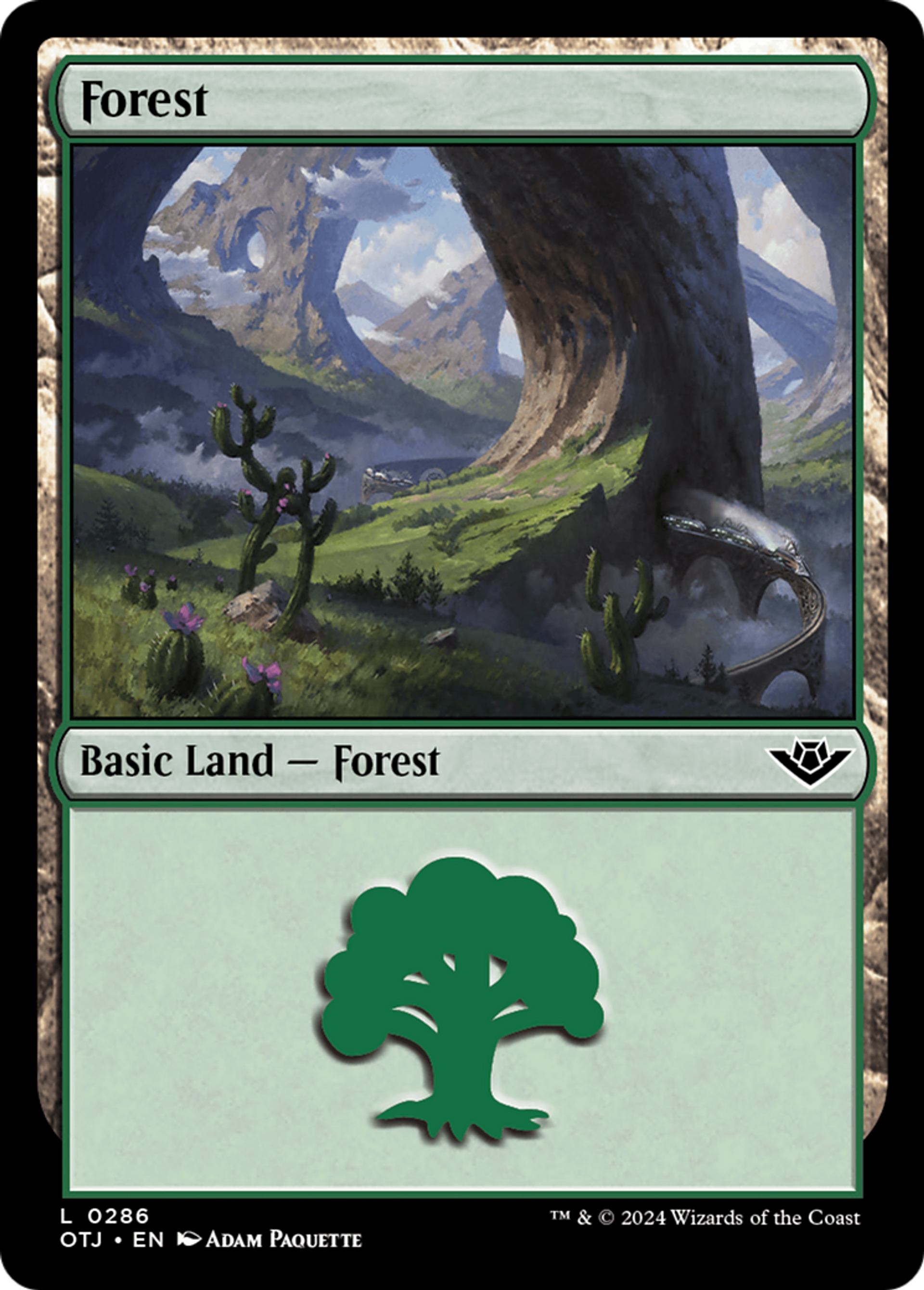 Forêt — Outlaws of Thunder Junction — Magic: The Gathering