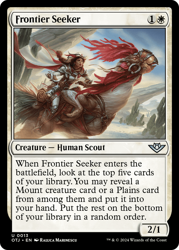 Frontier Seeker — Outlaws of Thunder Junction — Magic: The Gathering