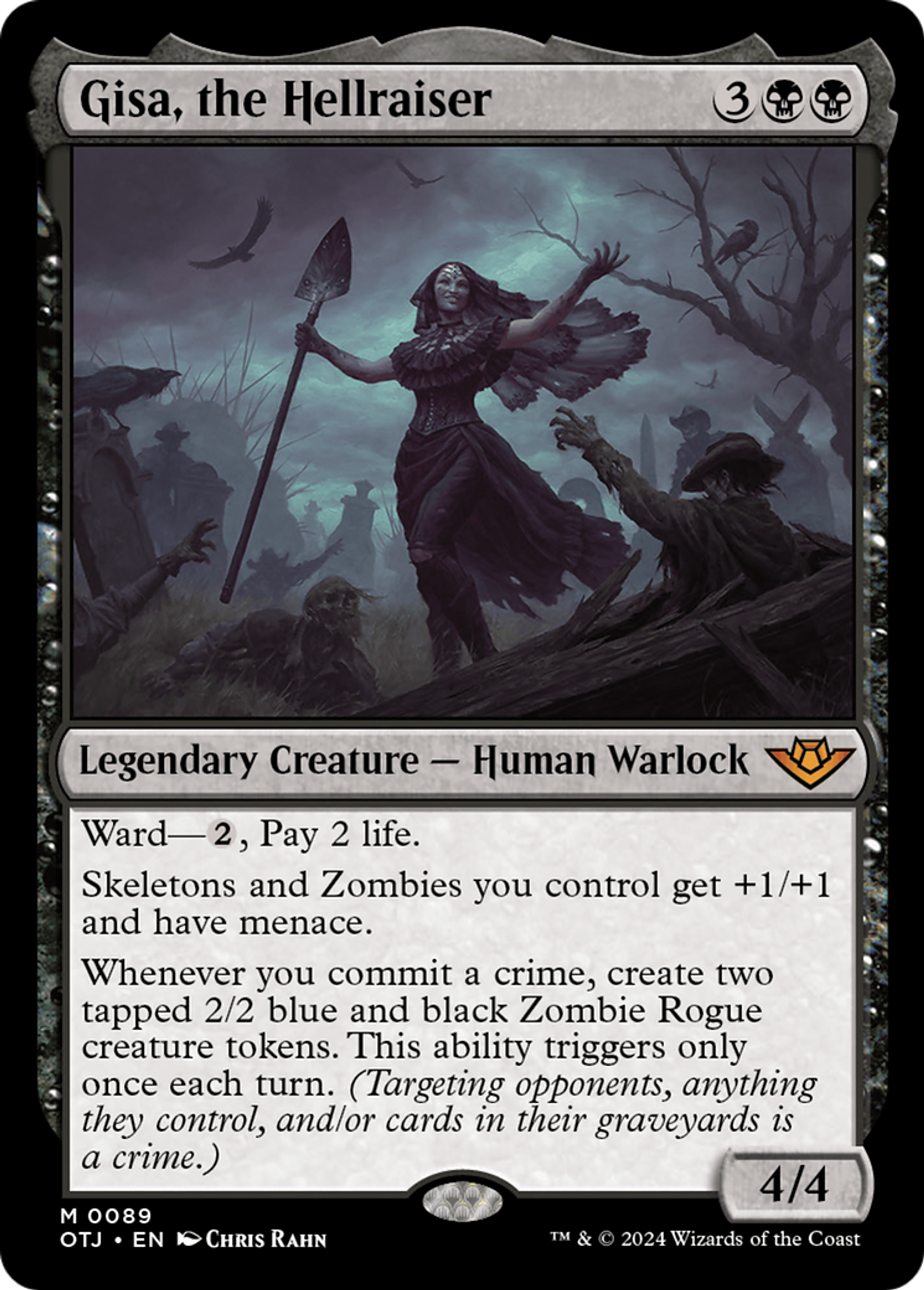 Gisa, the Hellraiser — Outlaws of Thunder Junction — Magic: The Gathering