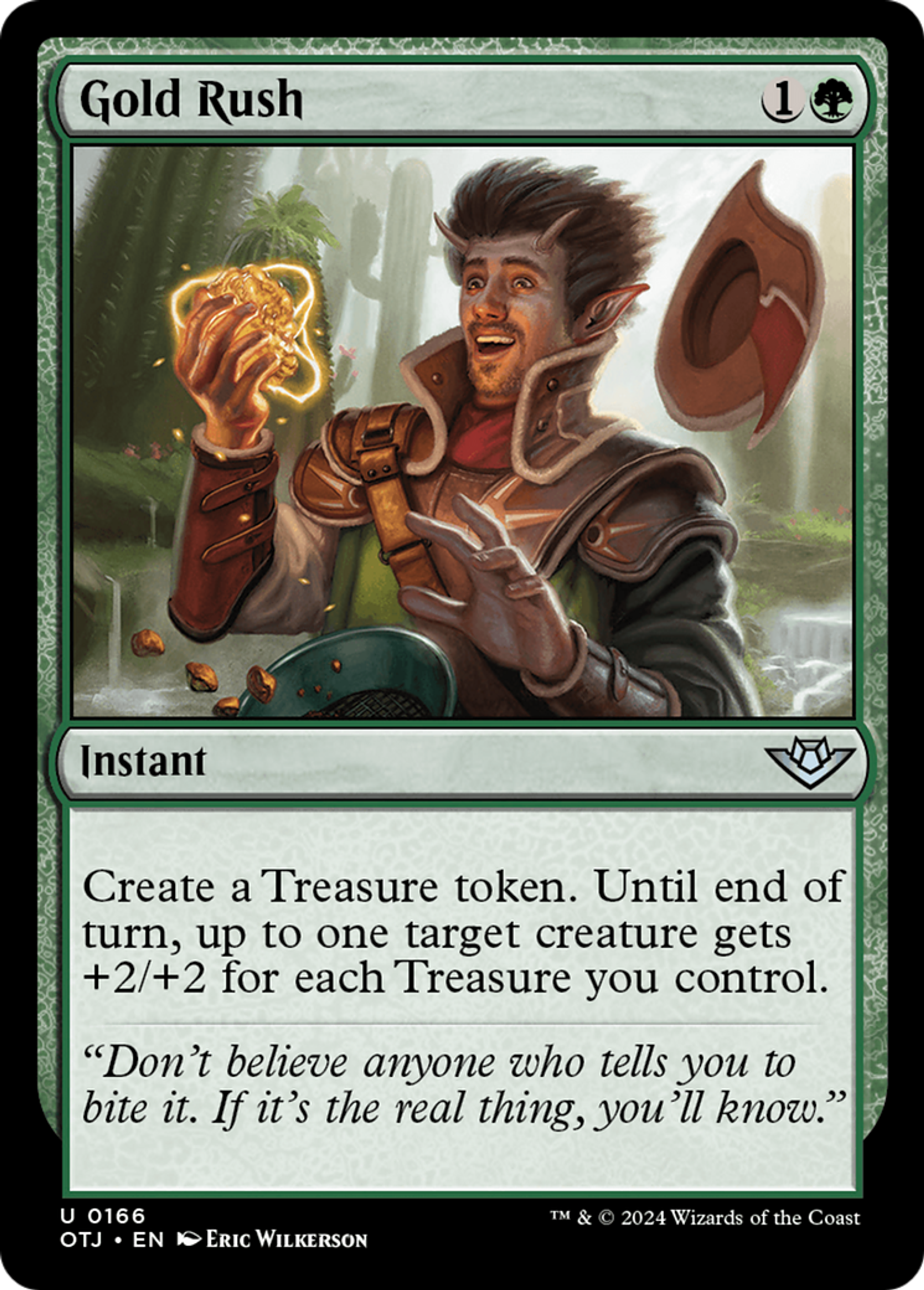 Gold Rush — Outlaws of Thunder Junction — Magic: The Gathering