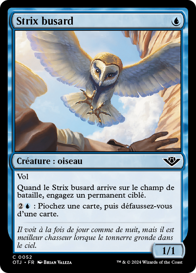 Strix busard — Outlaws of Thunder Junction — Magic: The Gathering