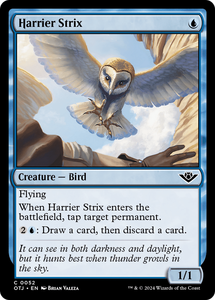 Harrier Strix — Outlaws of Thunder Junction — Magic: The Gathering