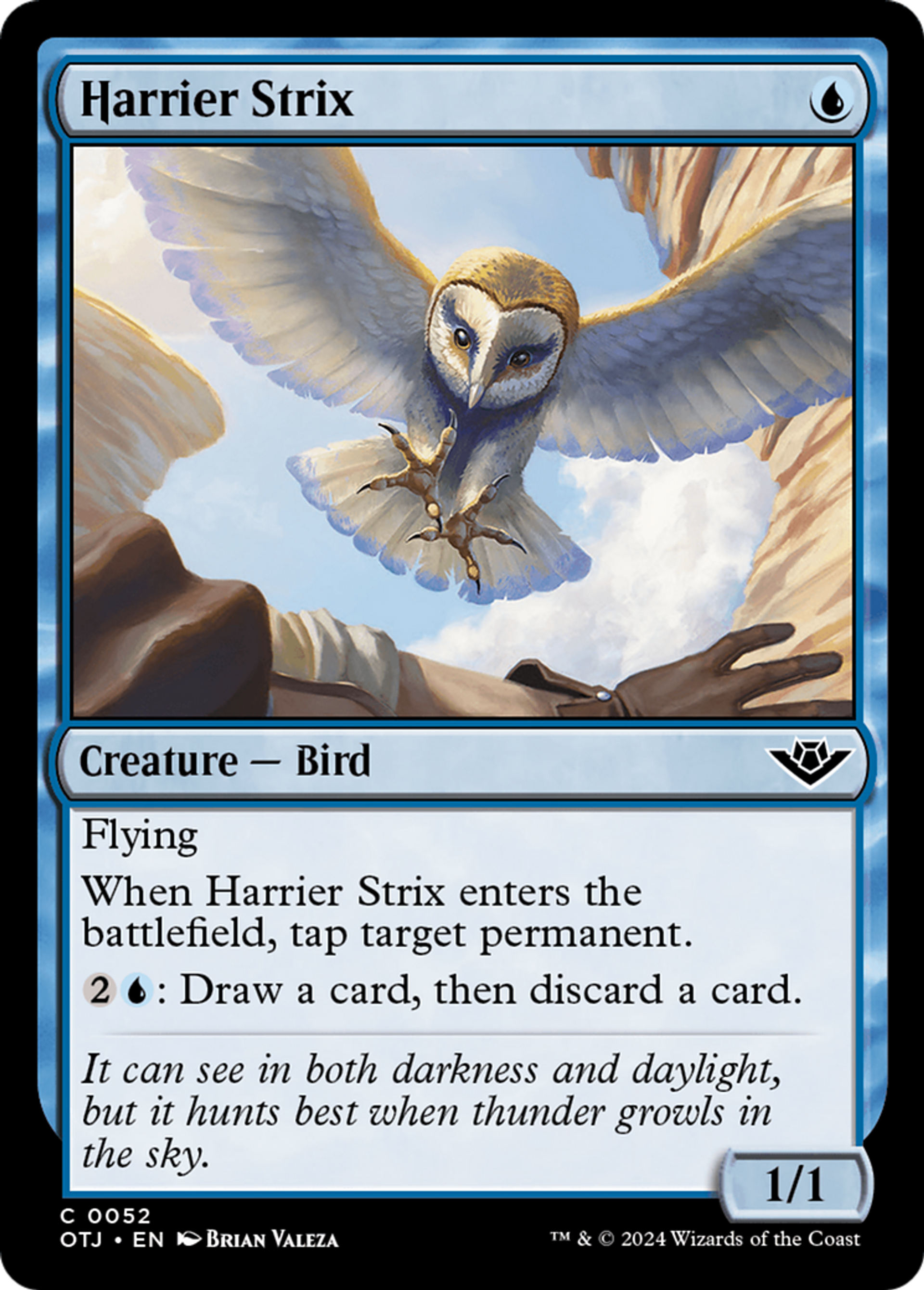 Harrier Strix — Outlaws of Thunder Junction — Magic: The Gathering