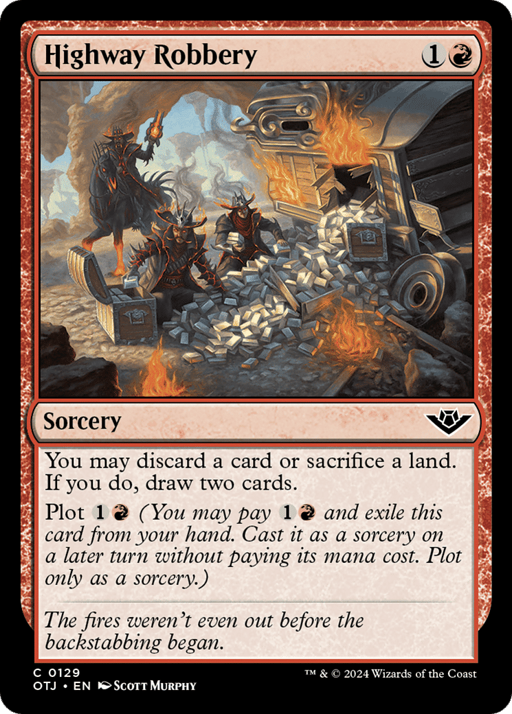 Vol de grand chemin — Outlaws of Thunder Junction — Magic: The Gathering