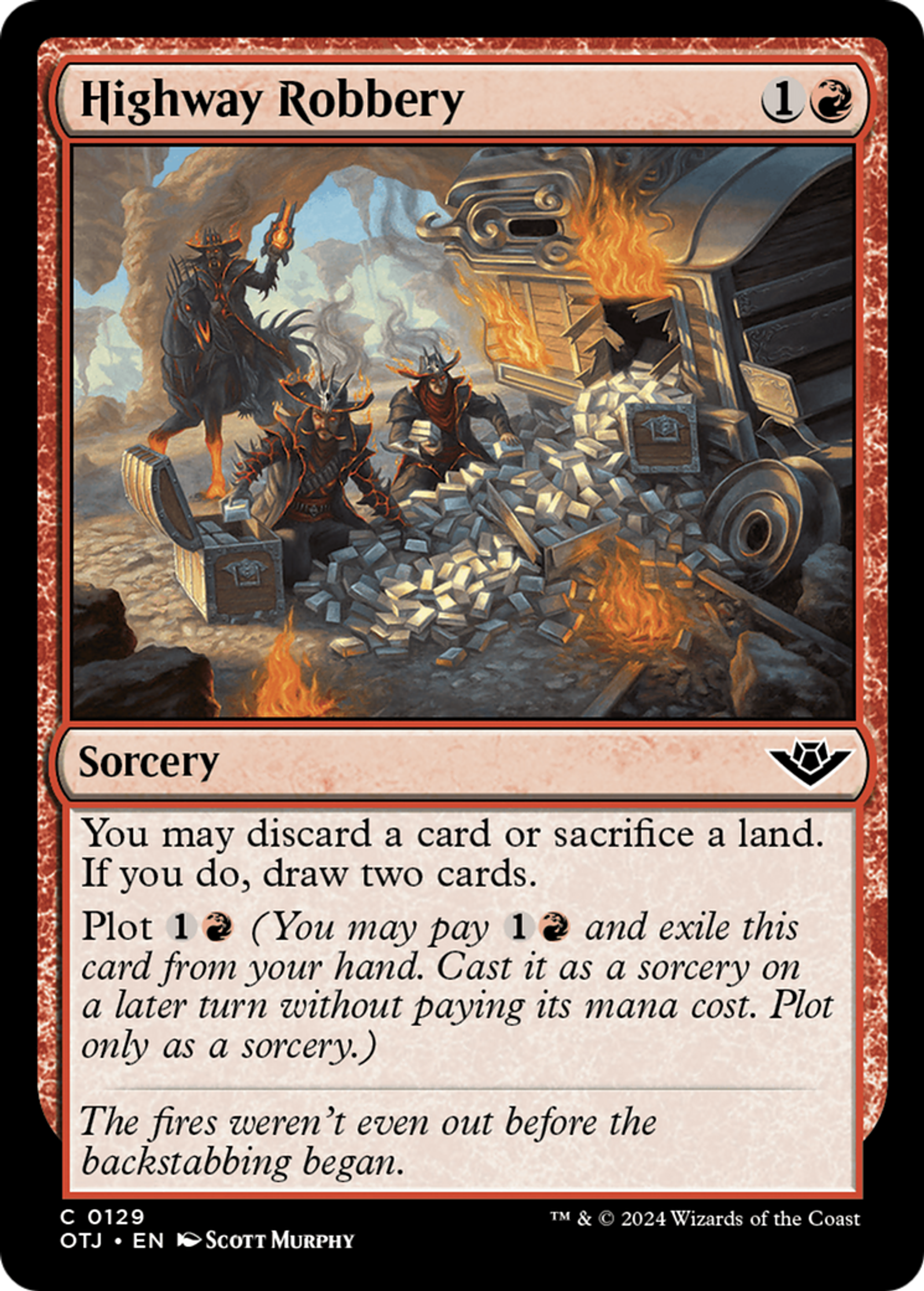 Highway Robbery — Outlaws of Thunder Junction — Magic: The Gathering
